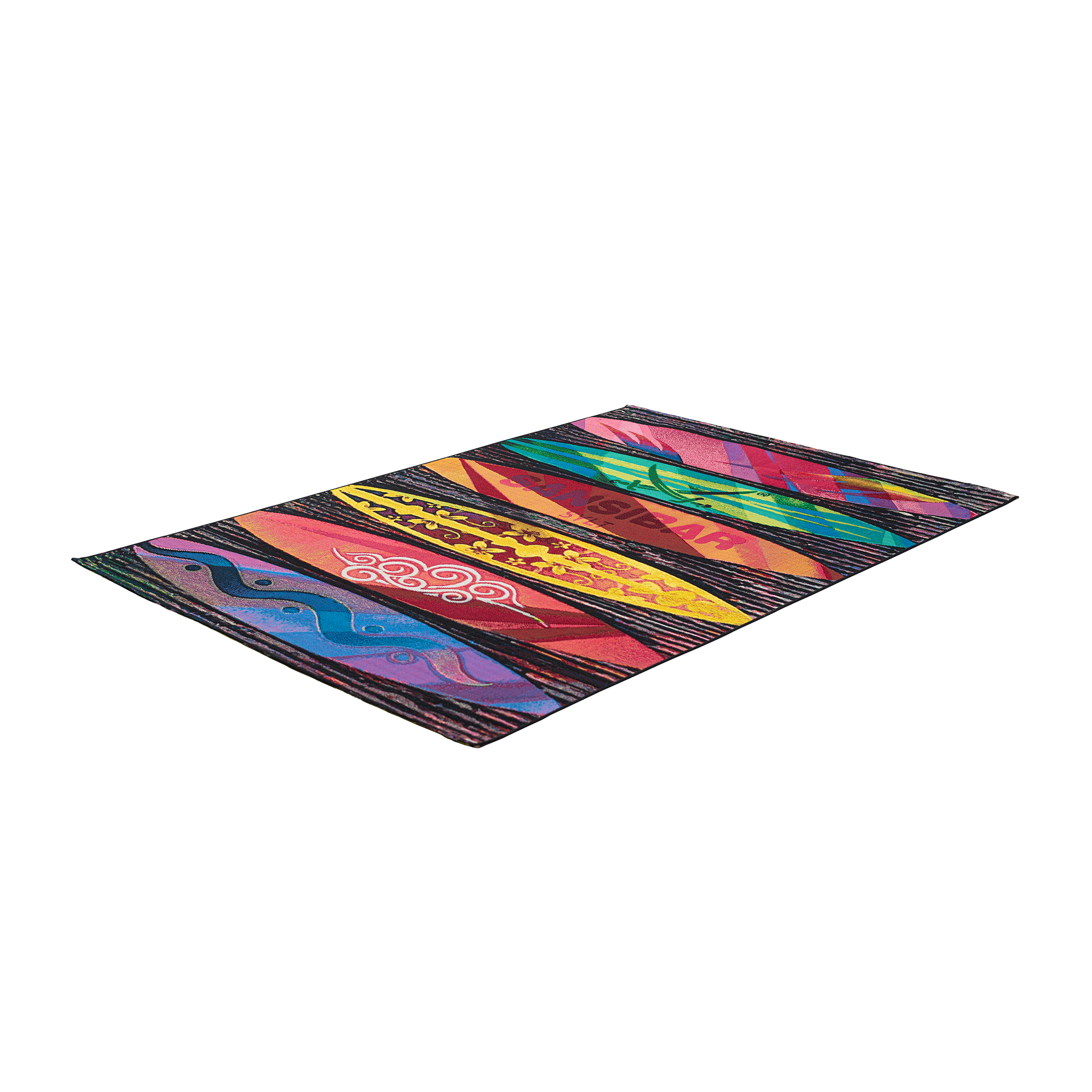 Outdoorteppich Sansibar Rantum Beach 80x165 Surf Multicolor Outdoorteppich Sansibar Rantum Beach 80x165 Surf Multicolor