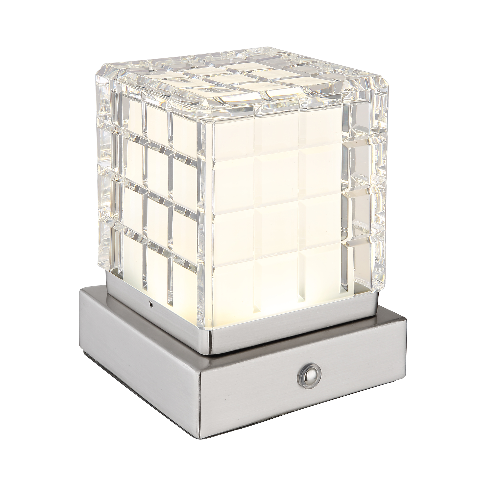 Tischleuchte LUNKI Transparent Silber Tischleuchte LUNKI Transparent Silber