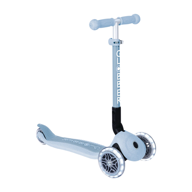 Scooter Globber Junior Foldable Lights ECO Blaubeere Scooter Globber Junior Foldable Lights ECO Blaubeere