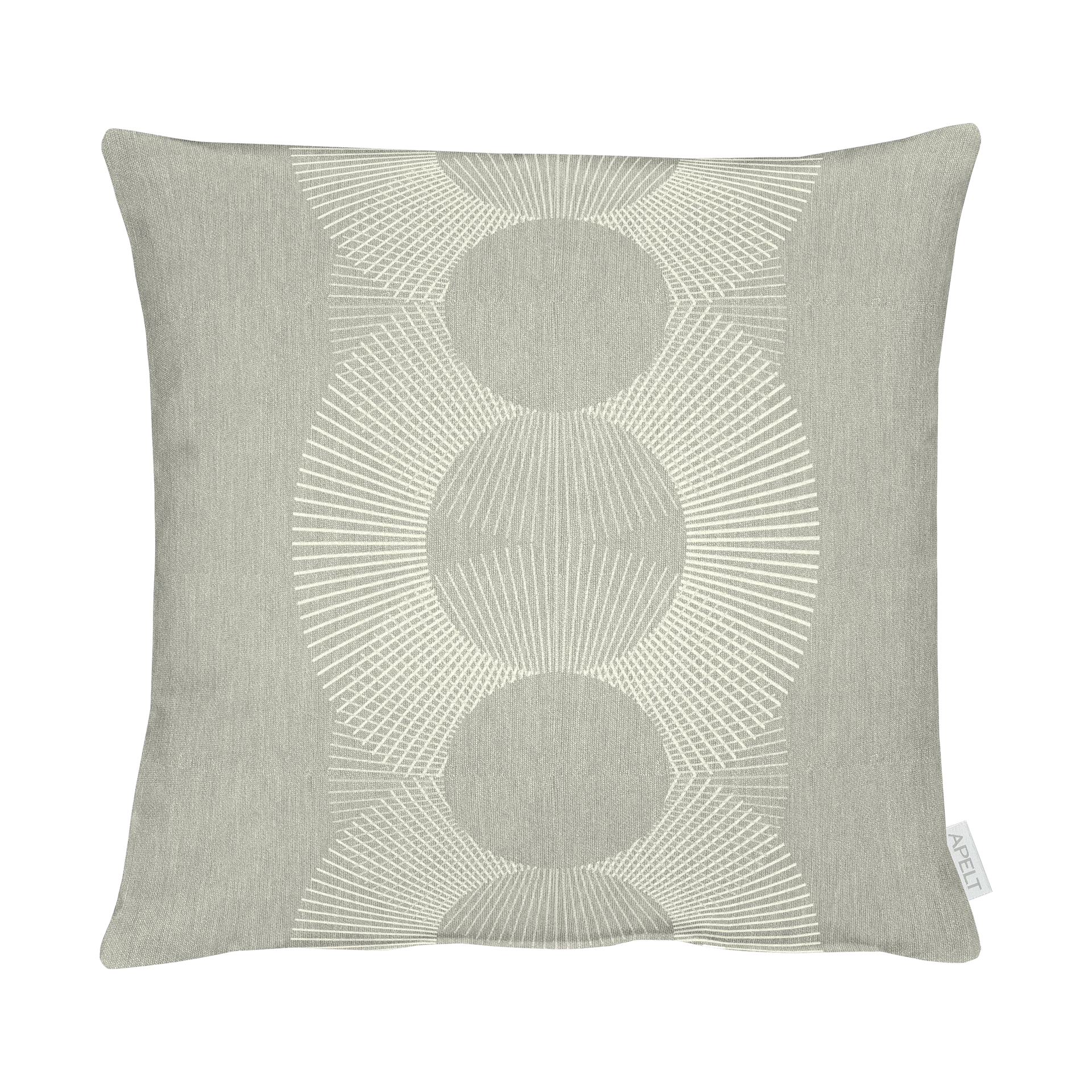 Kissen Kreisen Taupe 48x48cm Kissen Kreisen Taupe 48x48cm