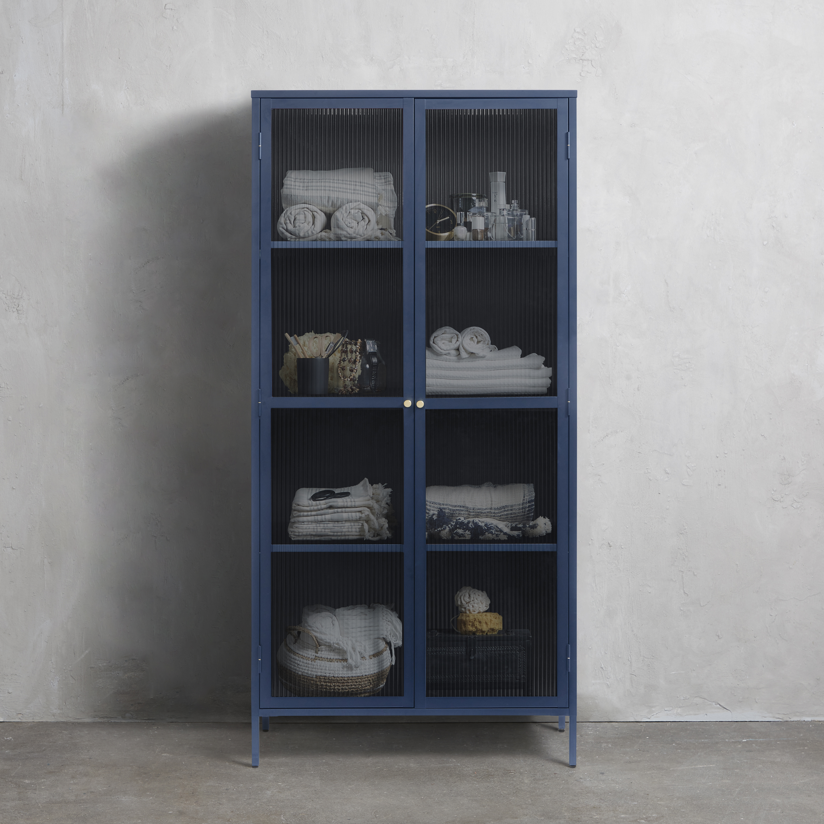 Vitrine Bruno Blau Vitrine Bruno Blau