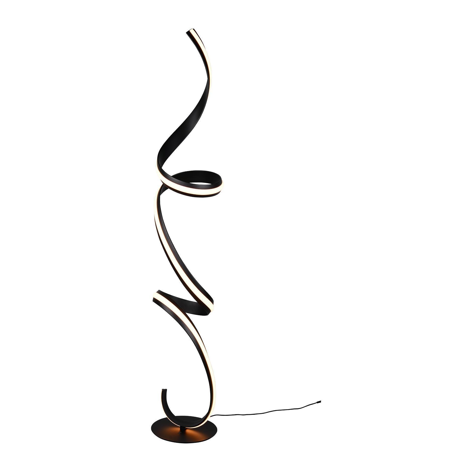 Stehleuchte CISENNA Schwarz Matt