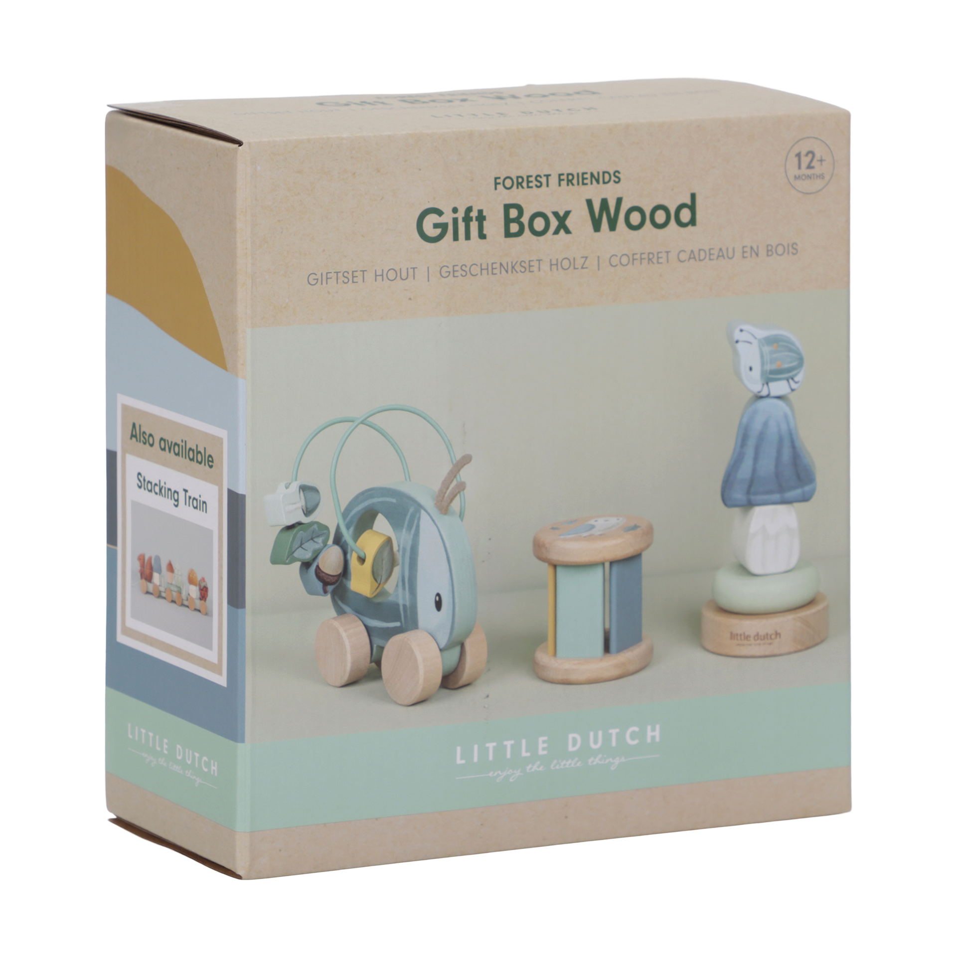 Holzspielzeug Little Dutch Geschenkbox Holz Forest Friends