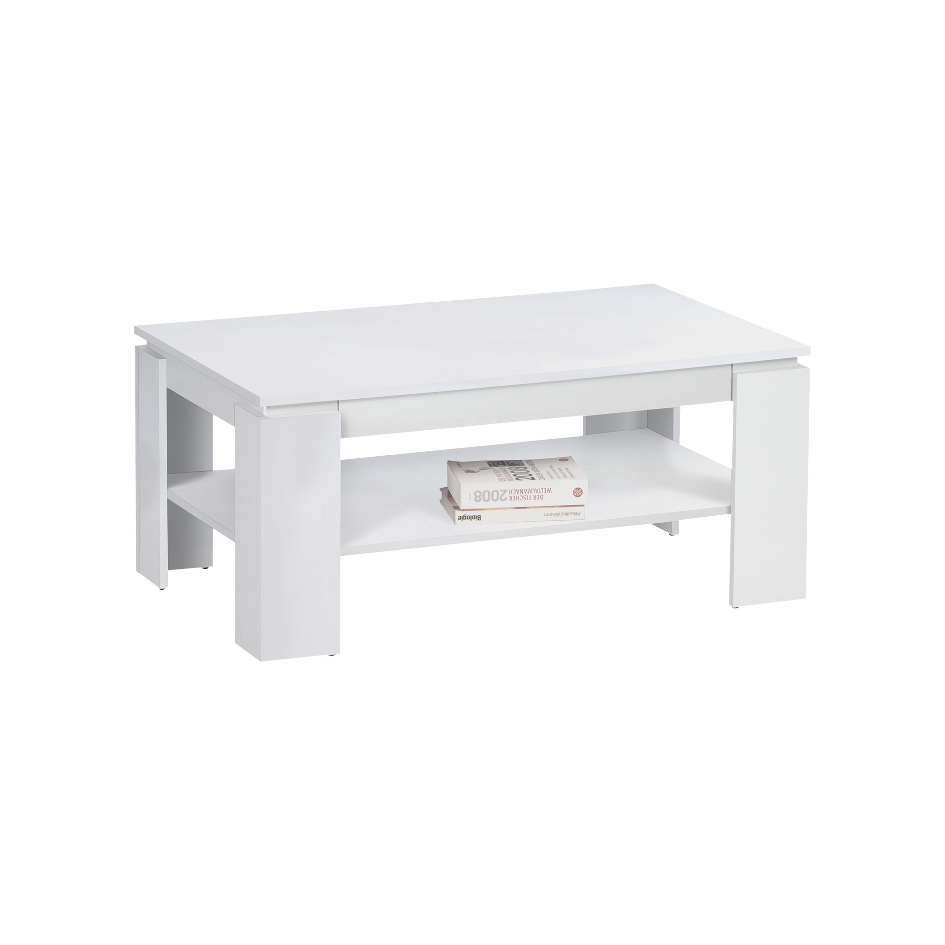 Couchtisch Hagen Weiß 60*100*44 Couchtisch Hagen Weiß 60*100*44