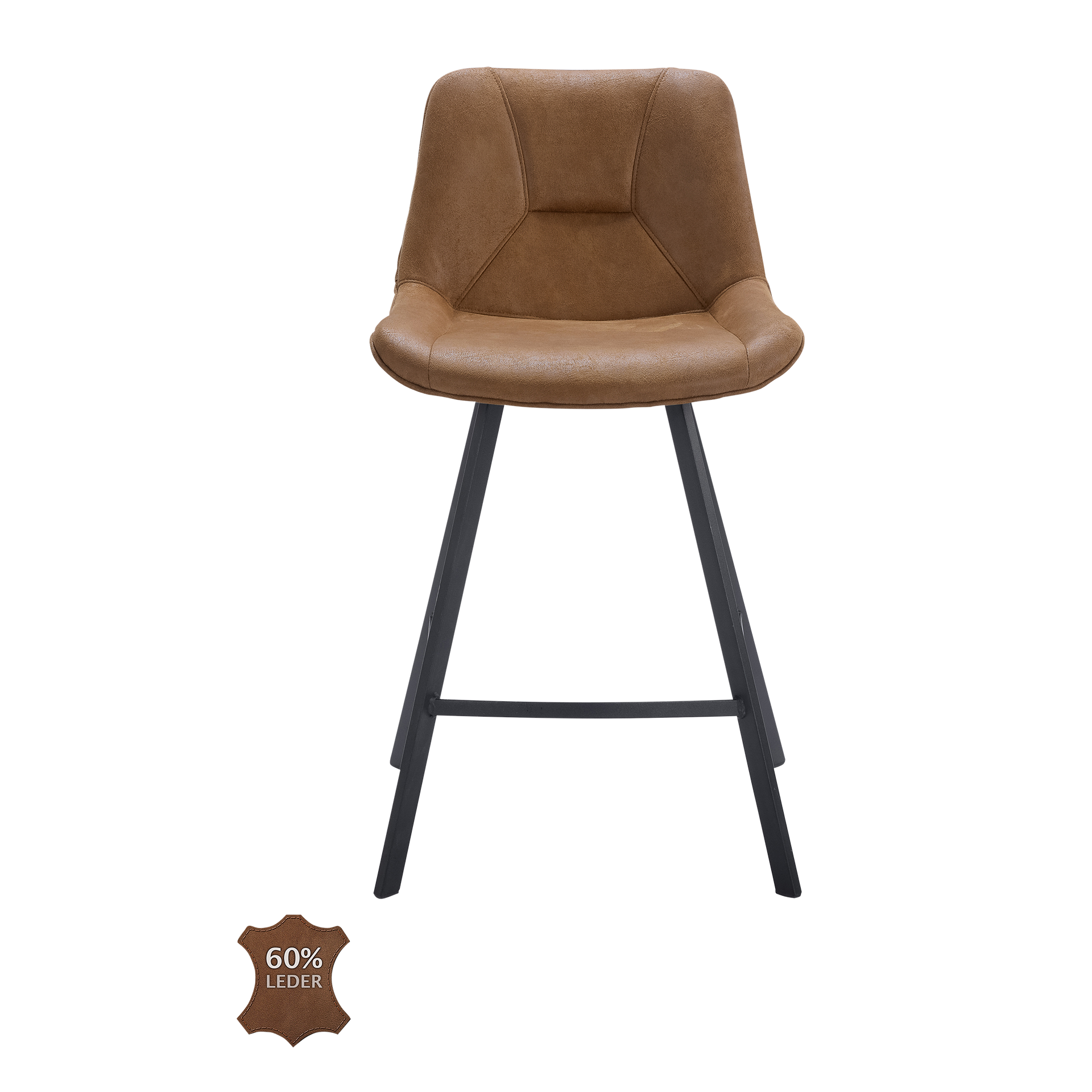 Natura Barhocker Wesley Bezug Stoff Bull Camel Gestell Metall Schwarz pulverbeschichtet Natura Barhocker Wesley Bezug Stoff Bull Camel Gestell Metall Schwarz pulverbeschichtet