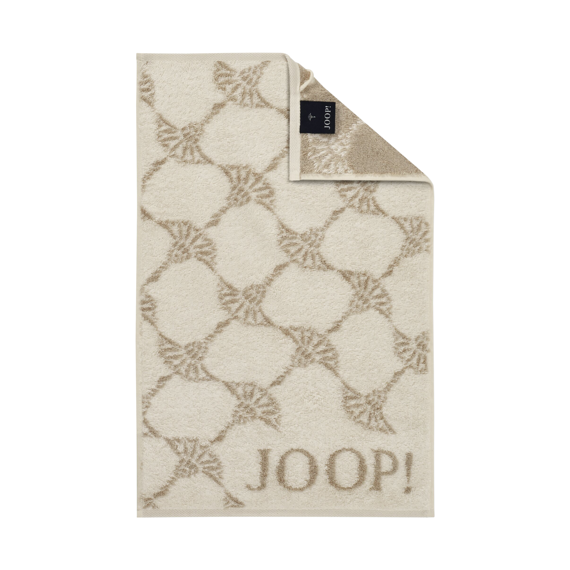 JOOP! Gästehandtuch Classic Creme 30x30cm