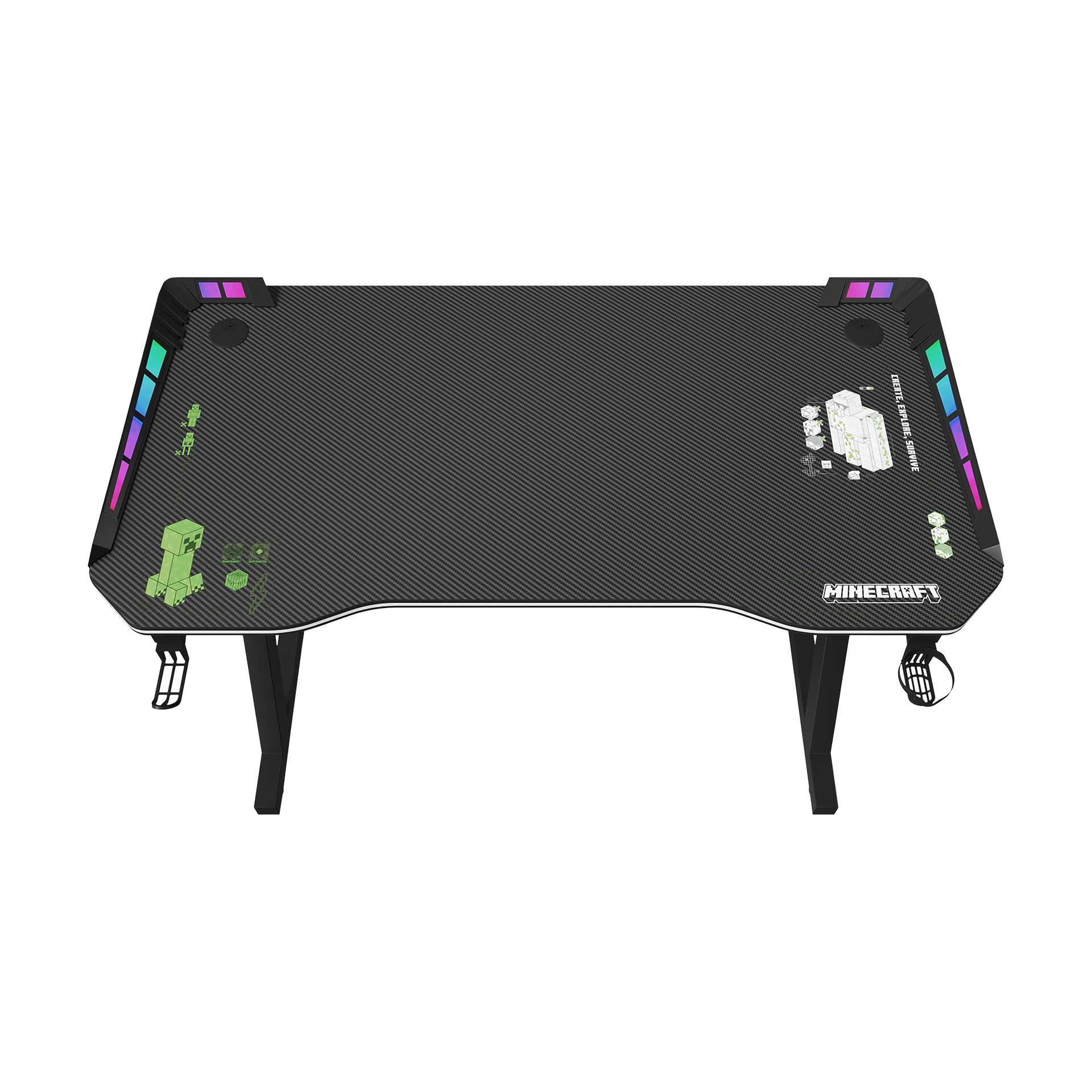 Minecraft Gaming Schreibtisch Minecraft Schwarz Minecraft Gaming Schreibtisch Minecraft Schwarz