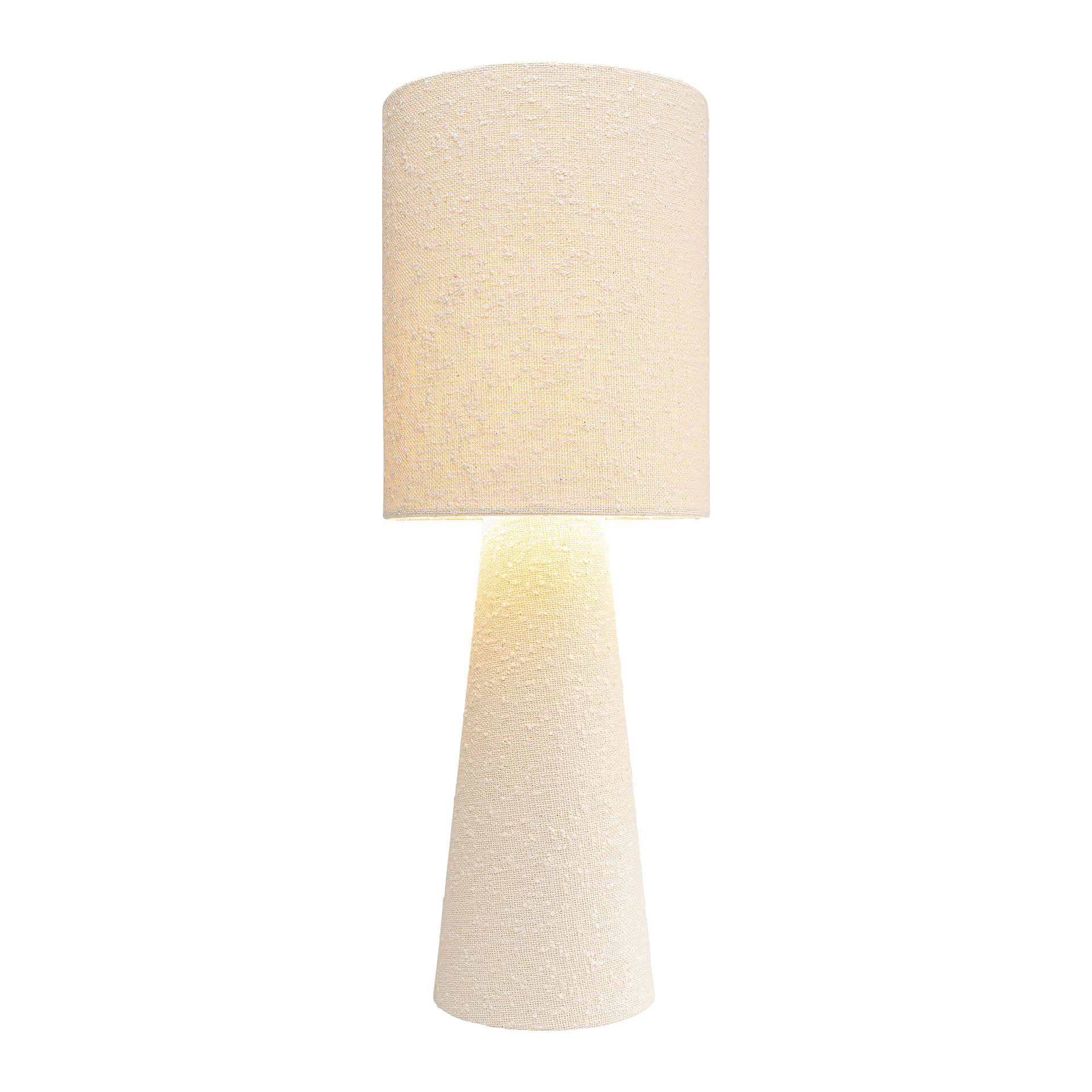 Kare Tischleuchte Marleen Beige