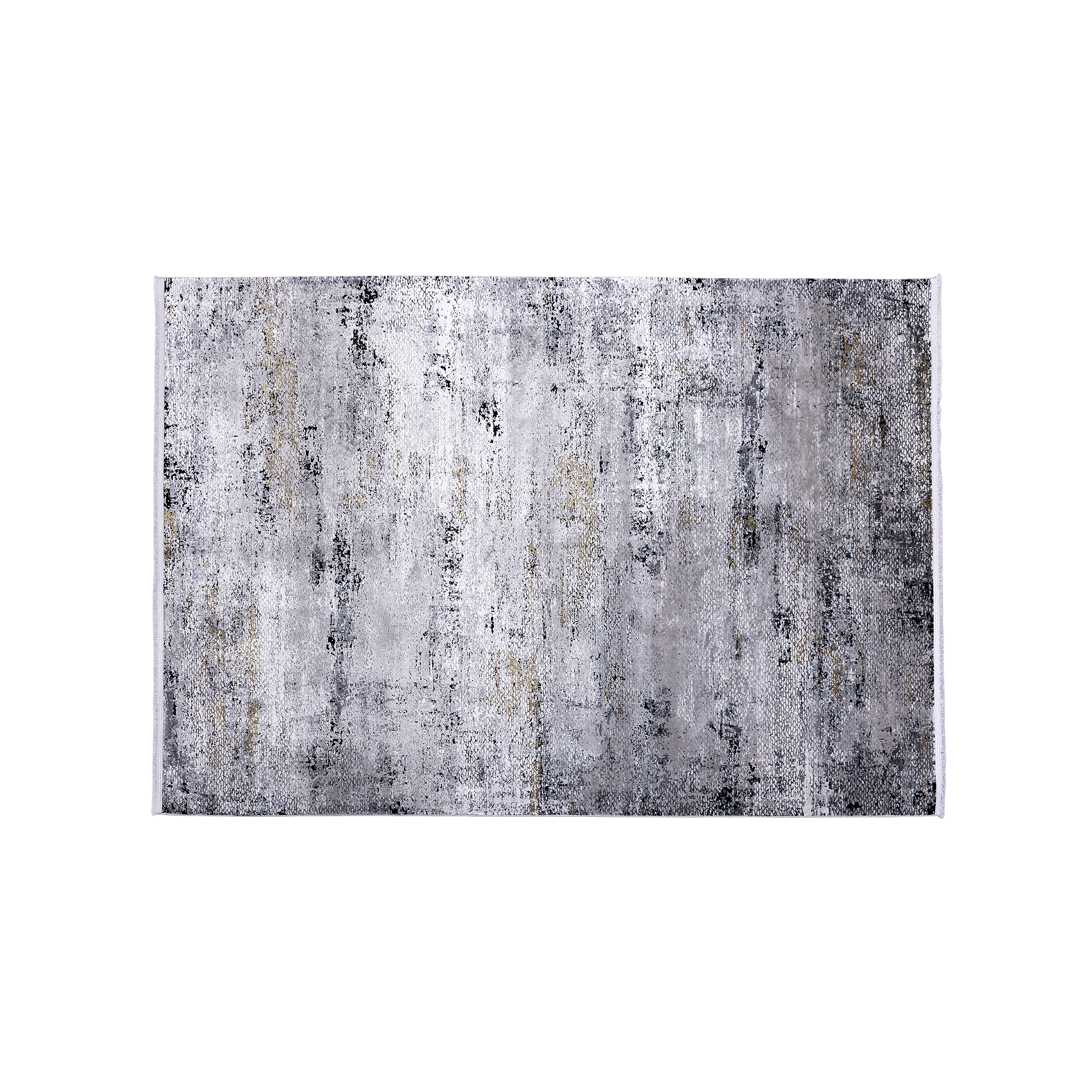 Teppich Atlantis 80x150cm schwarz grau Teppich Atlantis 80x150cm schwarz grau