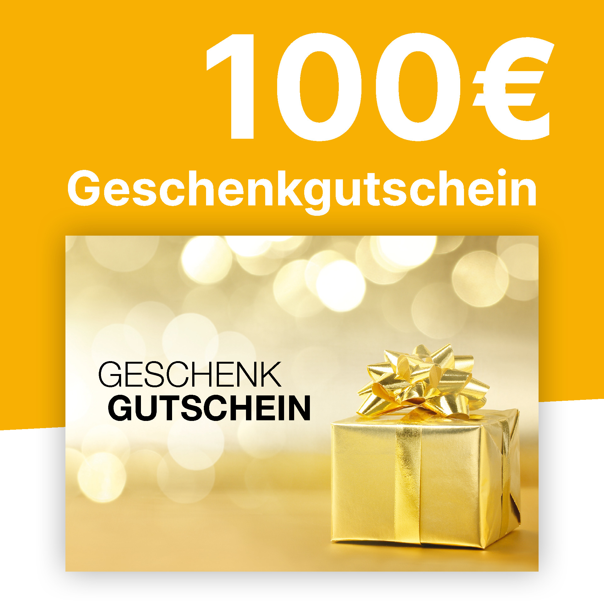 Gutschein 100,- € Gutschein 100,- €