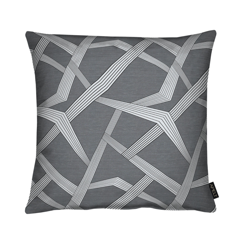 Kissen Domino Anthrazit 45x45cm Kissen Domino Anthrazit 45x45cm