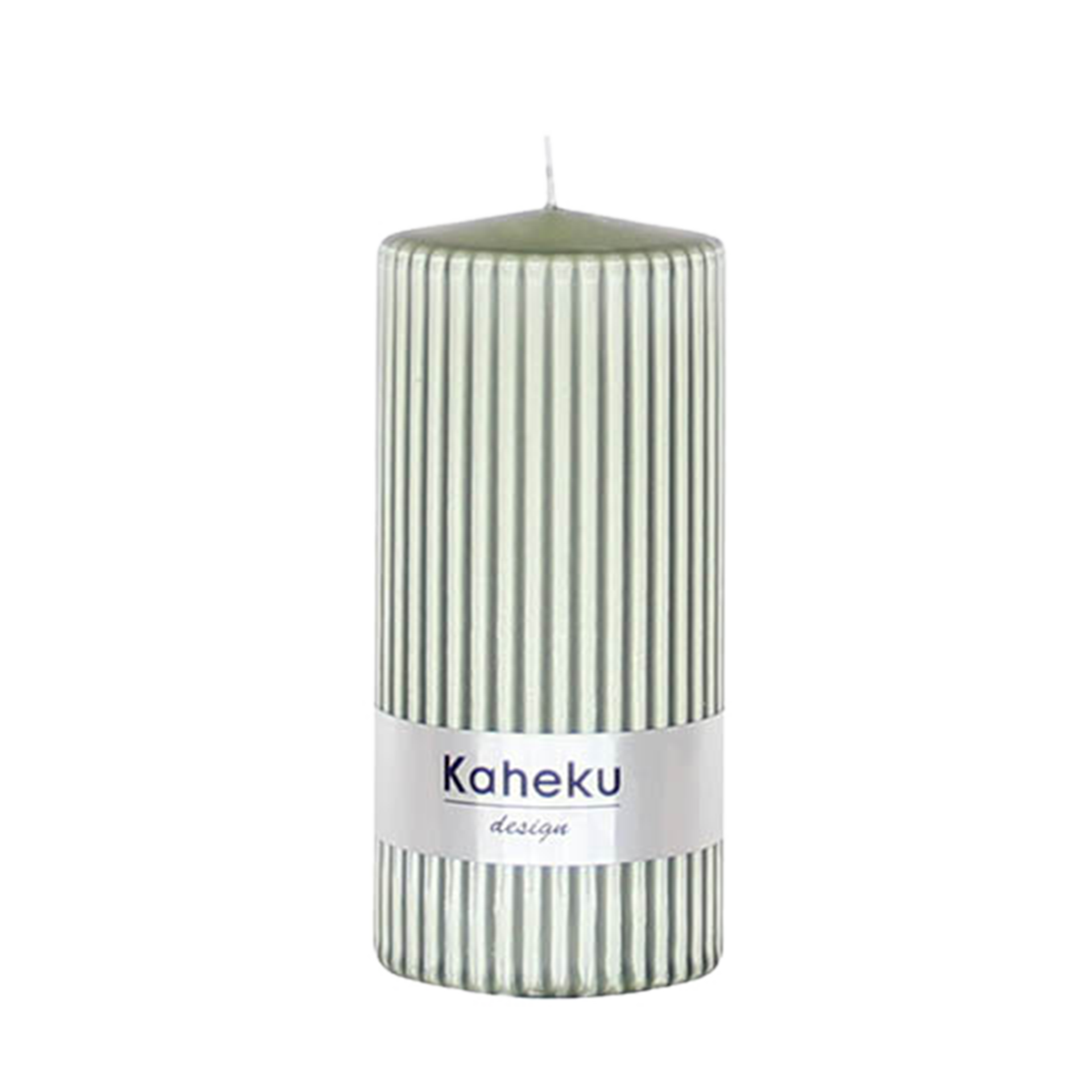 Kerze Powder Oliv
