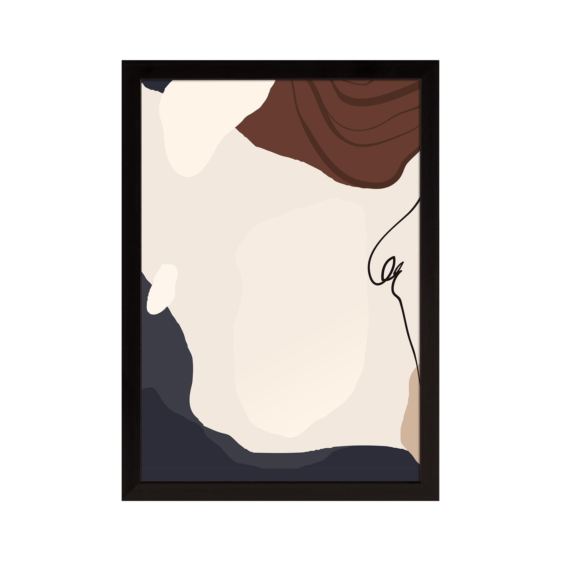 Bilderrahmen Madrid Schwarz