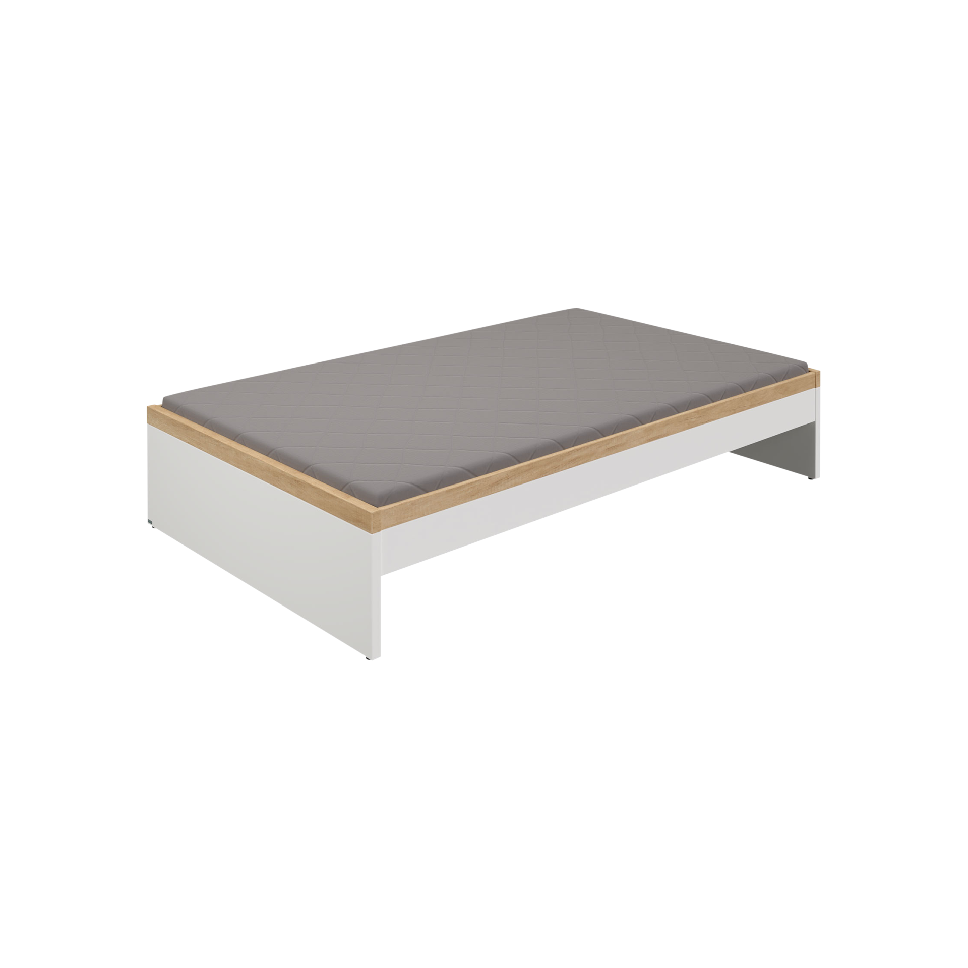 Paidi Bett Oscar Absetzung Eiche Nebraska Korpus Kreideweiß 120x200 cm Paidi Bett Oscar Absetzung Eiche Nebraska Korpus Kreideweiß 120x200 cm