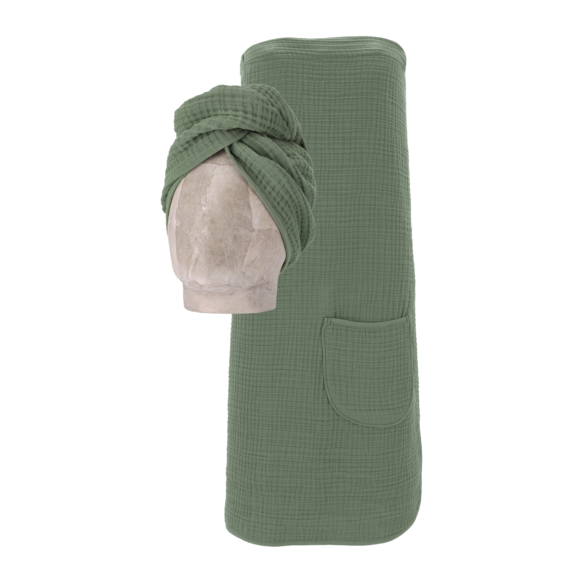 Vossen Wellnesstuch My Moments Detox Green cm Vossen Wellnesstuch My Moments Detox Green cm