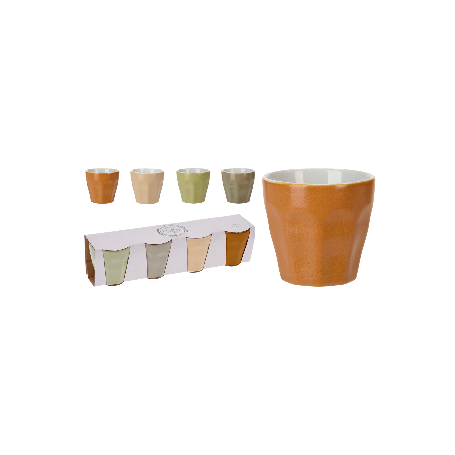 Becher Becher-Set Bunt