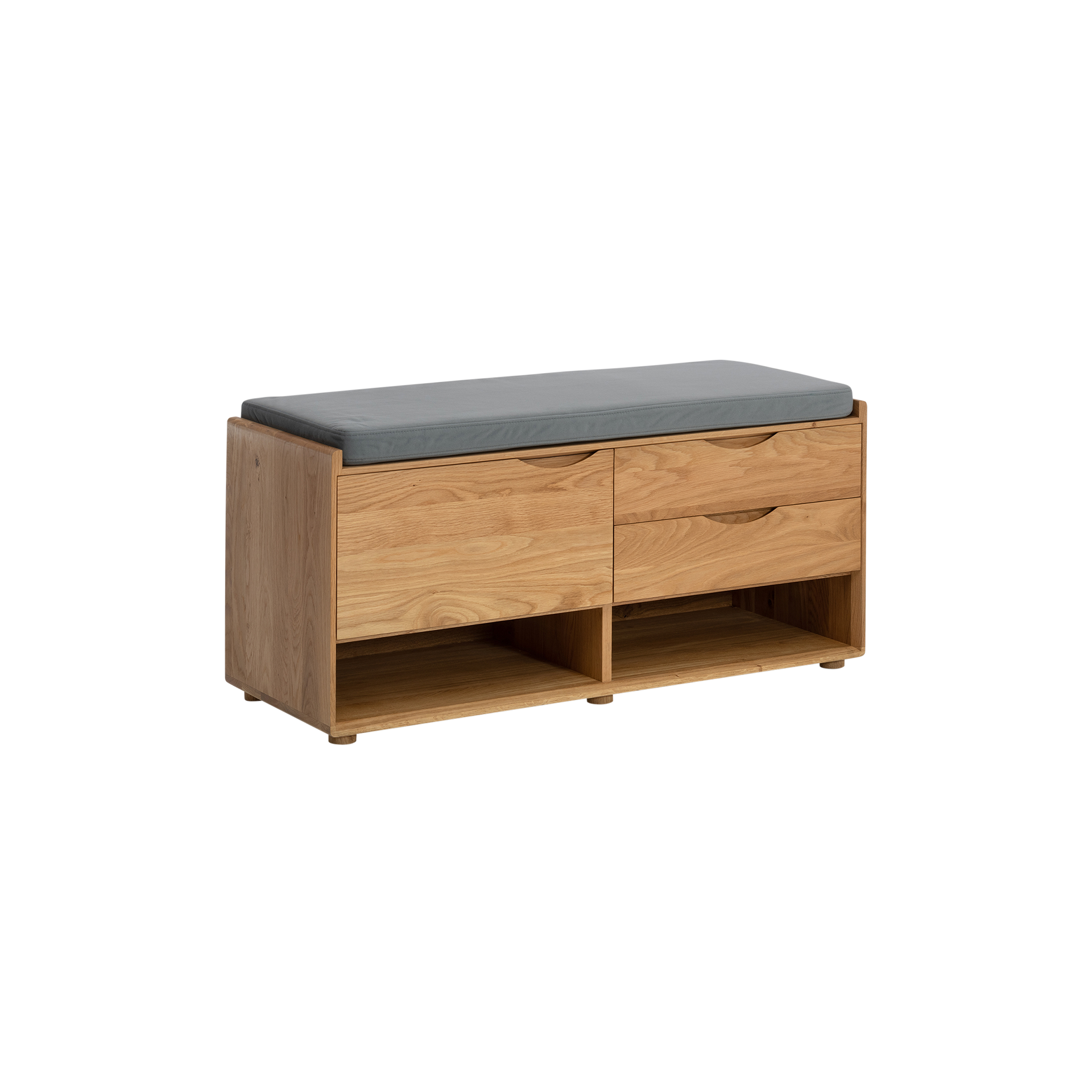 Garderobenbank Primera Eiche massiv Garderobenbank Primera Eiche massiv