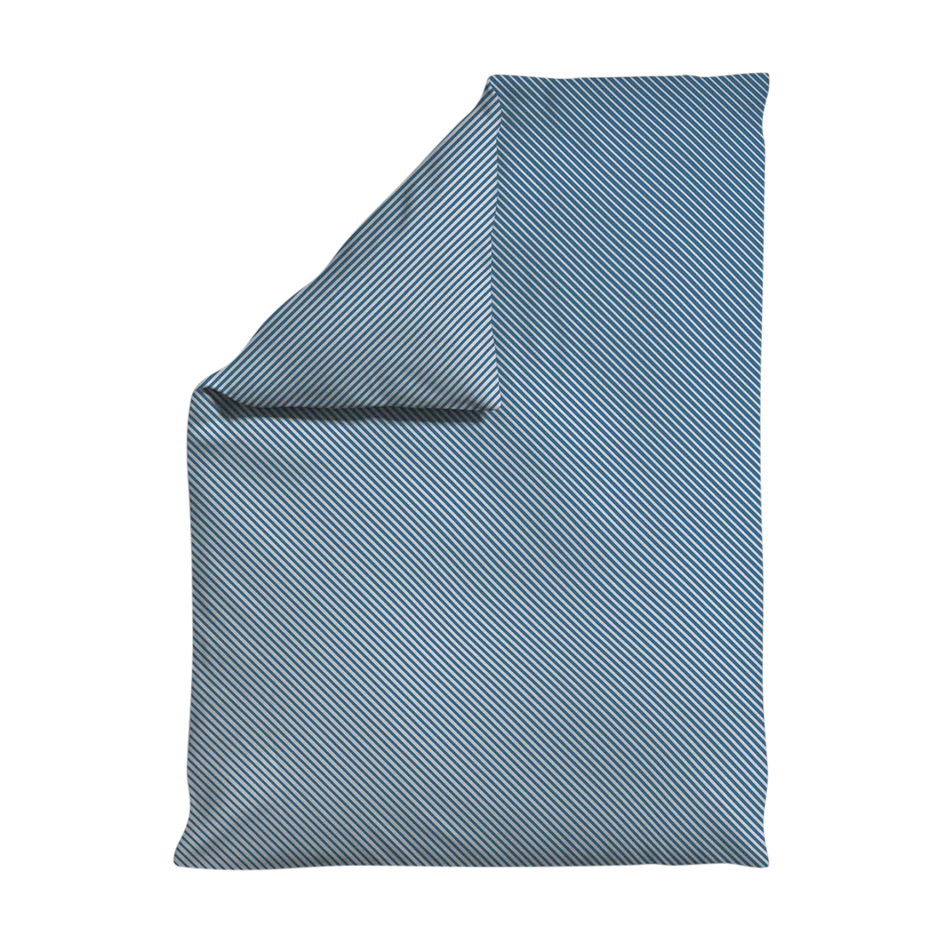 Satin Bettwäsche Woven Fade Gray Light Blue Mid 155x220cm