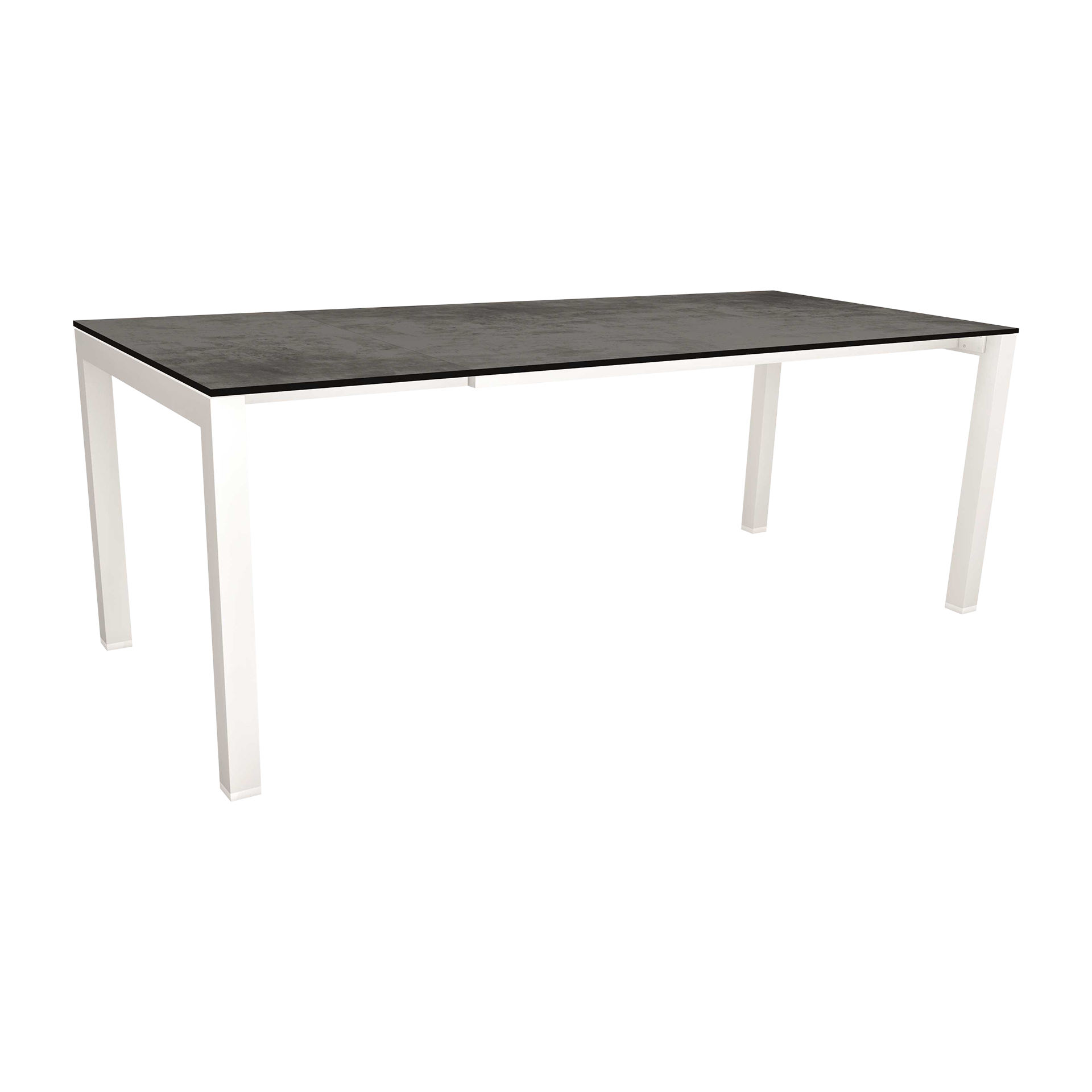 Stern Gartentisch ausziehbar Standard ausziehbar 174*90*75 Tischplatte Zement Gestell Weiß Stern Gartentisch ausziehbar Standard ausziehbar 174*90*75 Tischplatte Zement Gestell Weiß