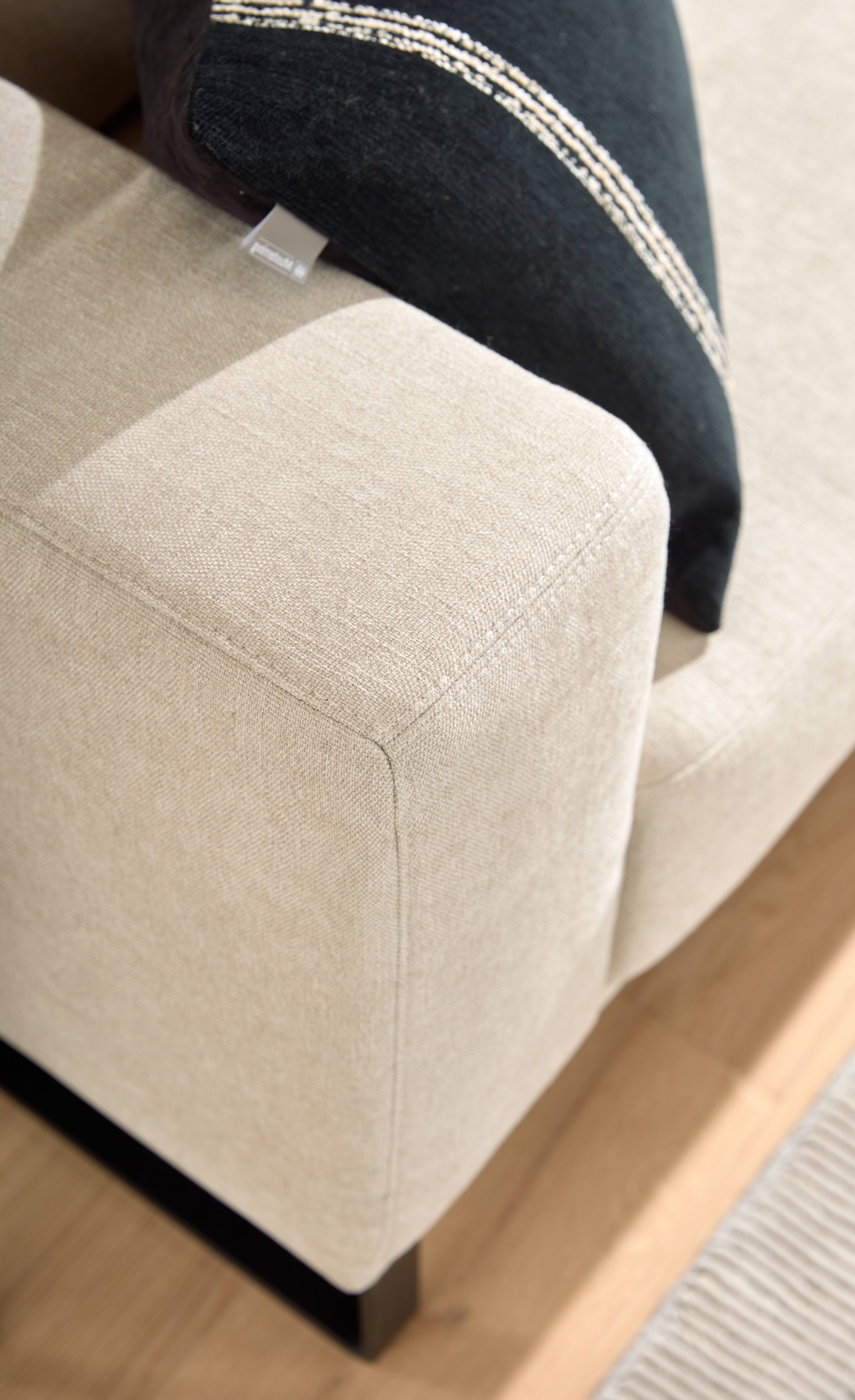 Musterring Ecksofa JustB! PM100 Beige Ottomane rechts Musterring Ecksofa JustB! PM100 Beige Ottomane rechts