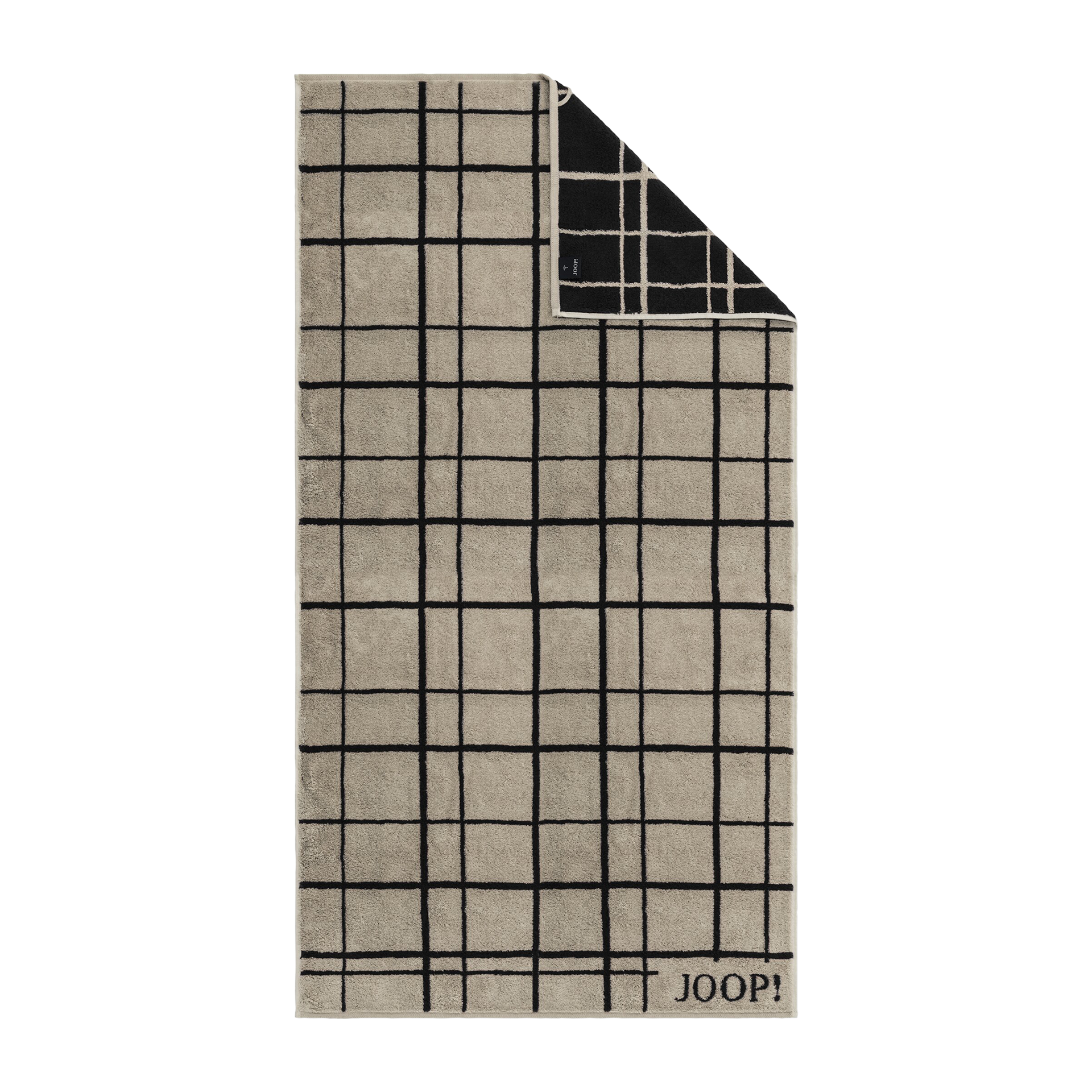 JOOP! Duschtuch Select Cornflower Schwarz 80x150cm
