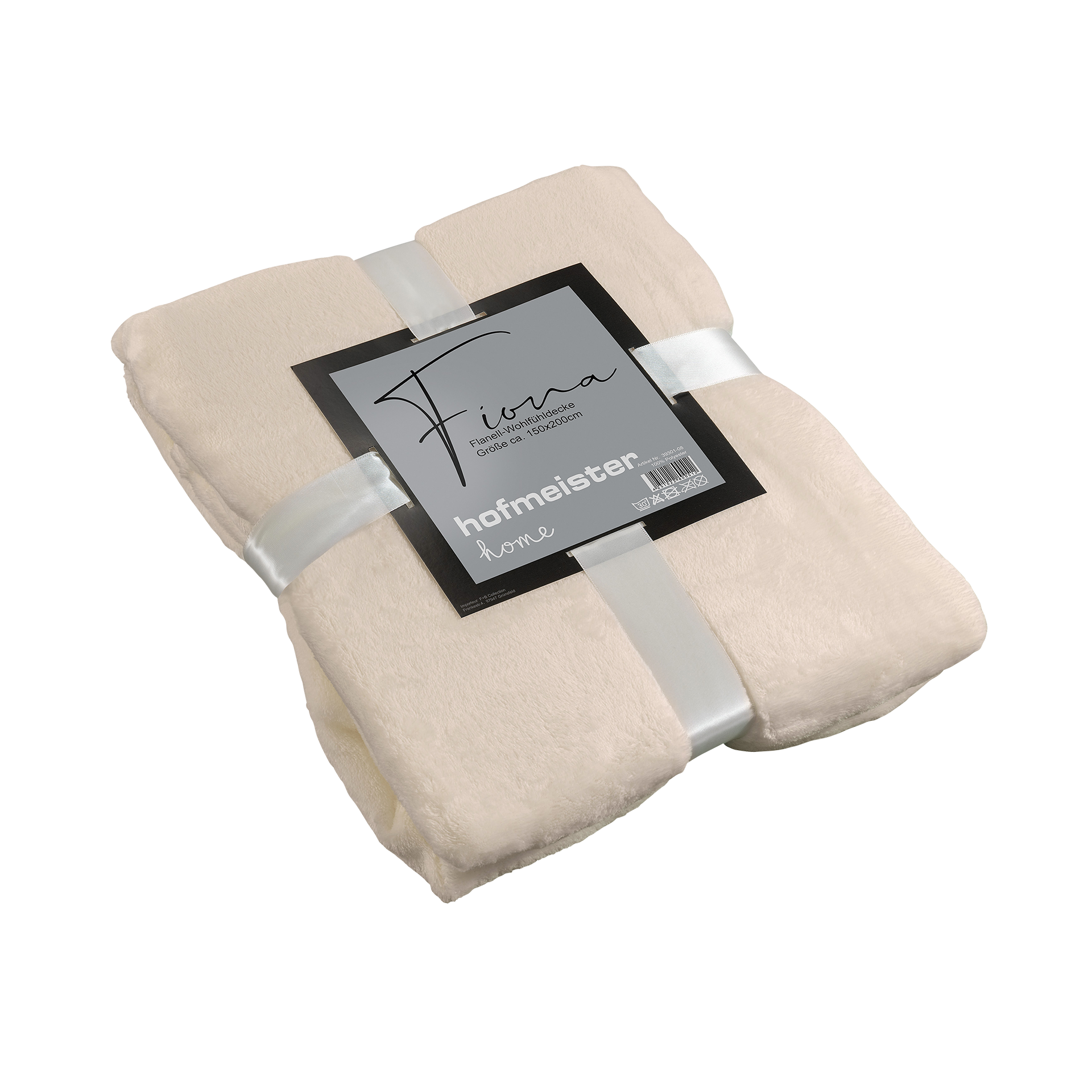 Kuscheldecke Fiona Offwhite 150x200cm Kuscheldecke Fiona Offwhite 150x200cm