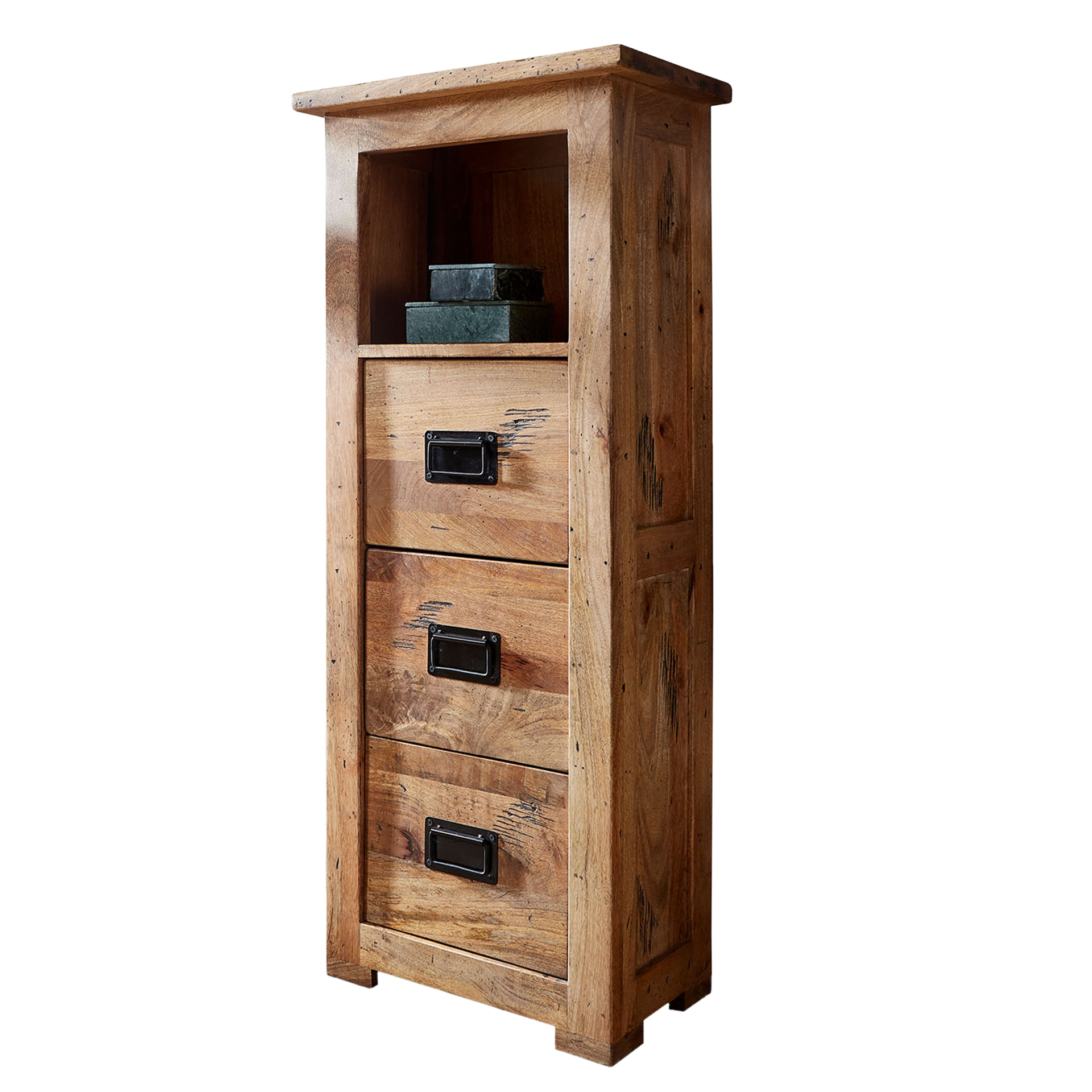 Novofurn Badschrank LENA-N Holzfarben 50*30*120
