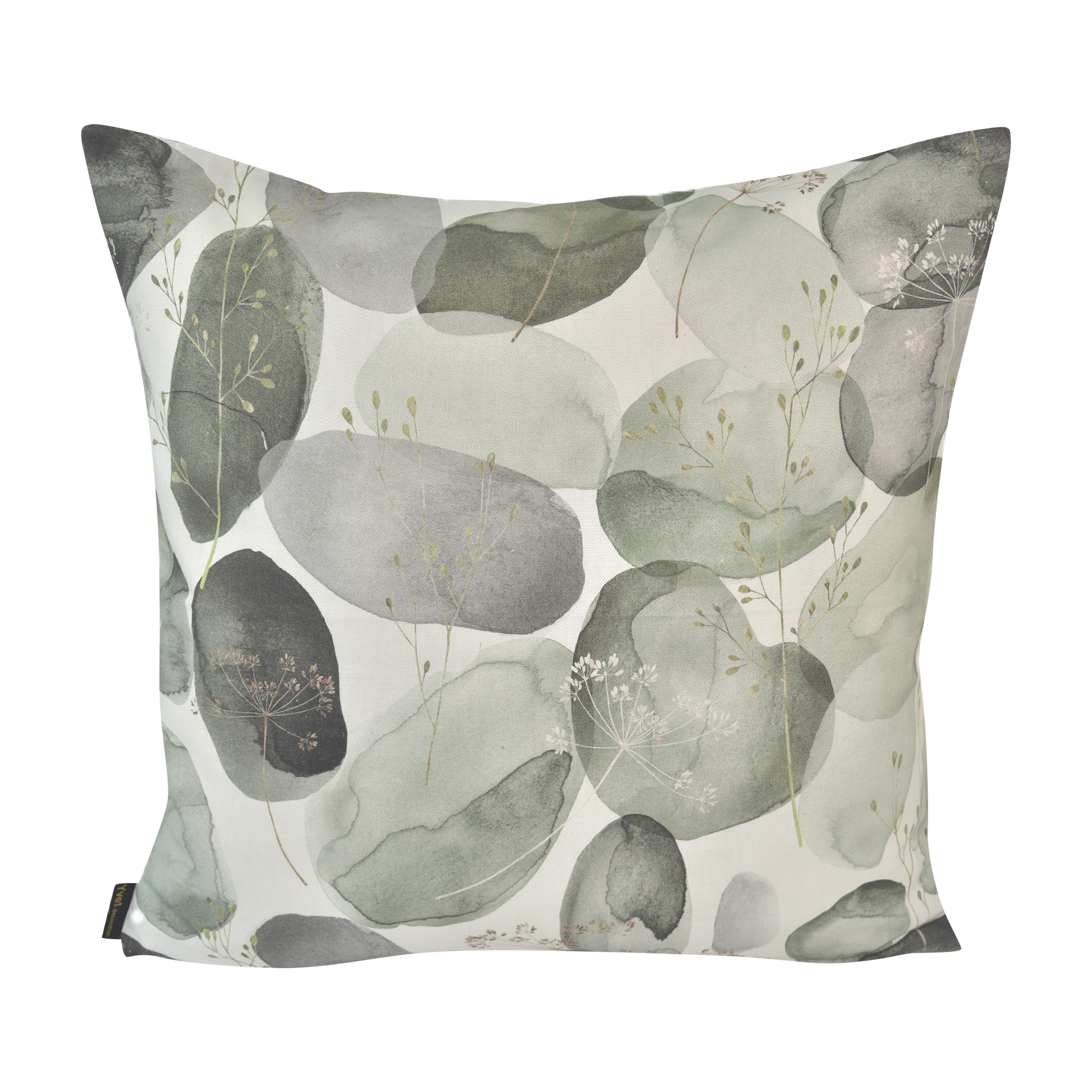 Kissenhülle Tux Graugrün 50x50cm Kissenhülle Tux Graugrün 50x50cm