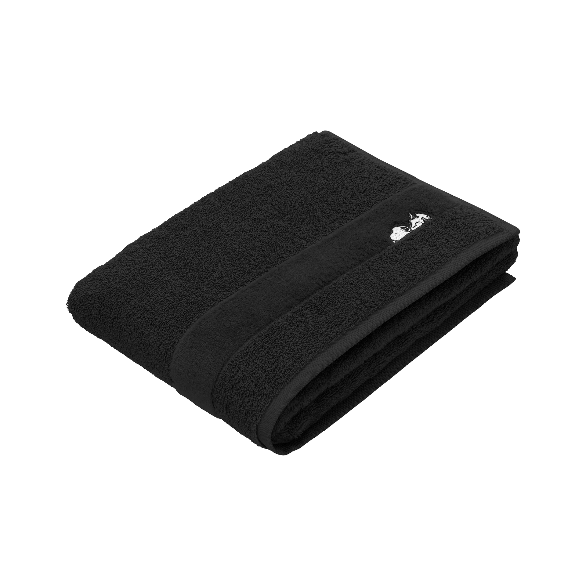 Vossen Duschtuch Sleepy Snoopy Schwarz 67x140cm Vossen Duschtuch Sleepy Snoopy Schwarz 67x140cm