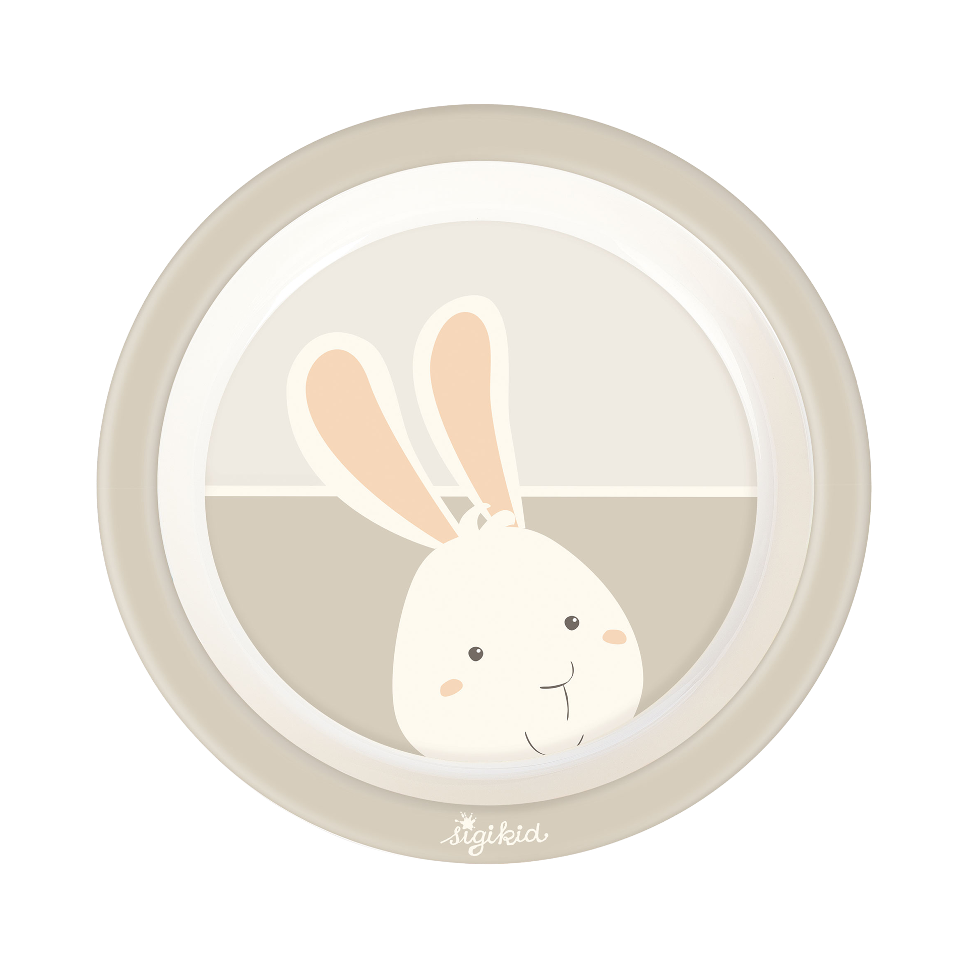 Kinderteller Hase Vanilla beige