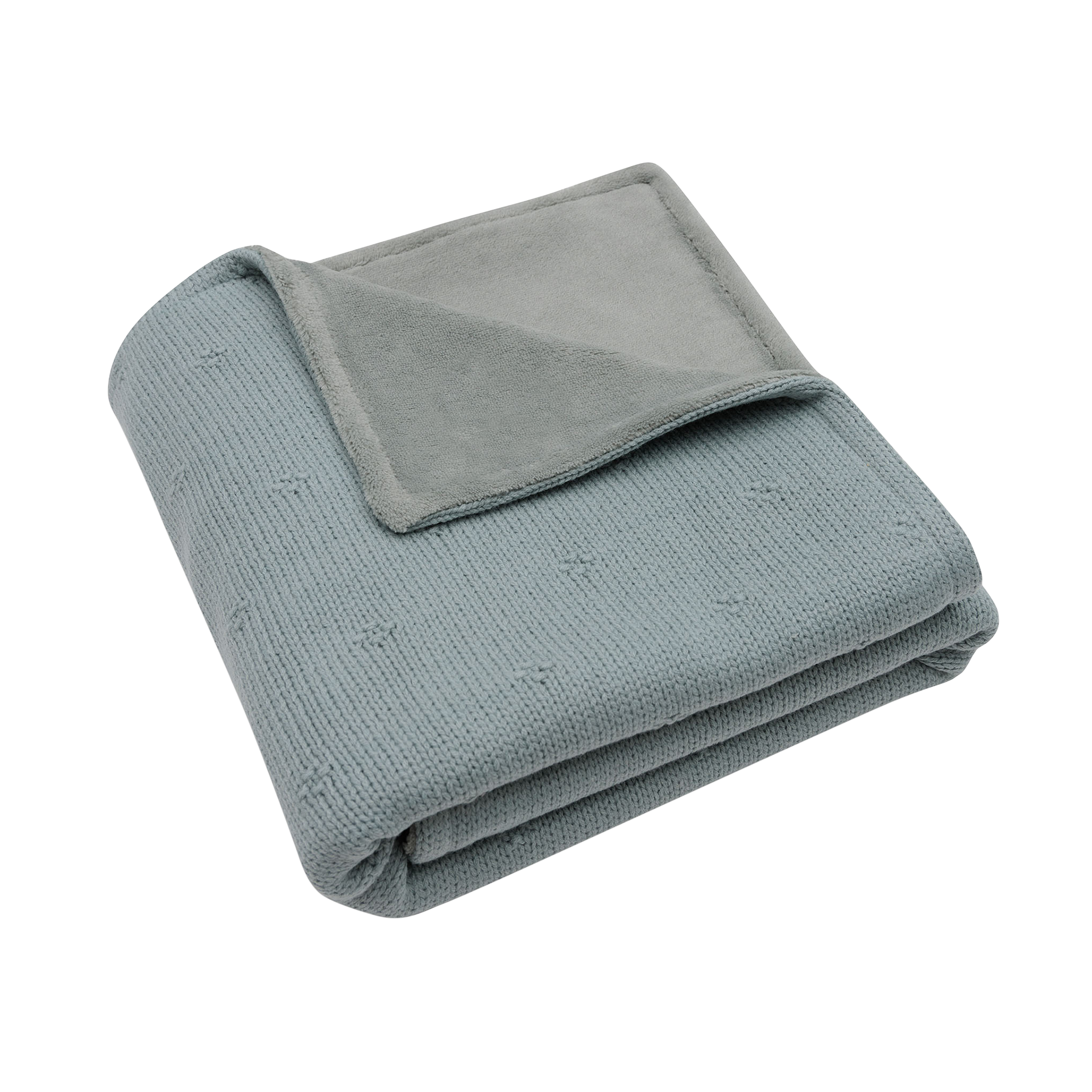 Decke Wiege 75x100cm Cosy Knit Grün Decke Wiege 75x100cm Cosy Knit Grün