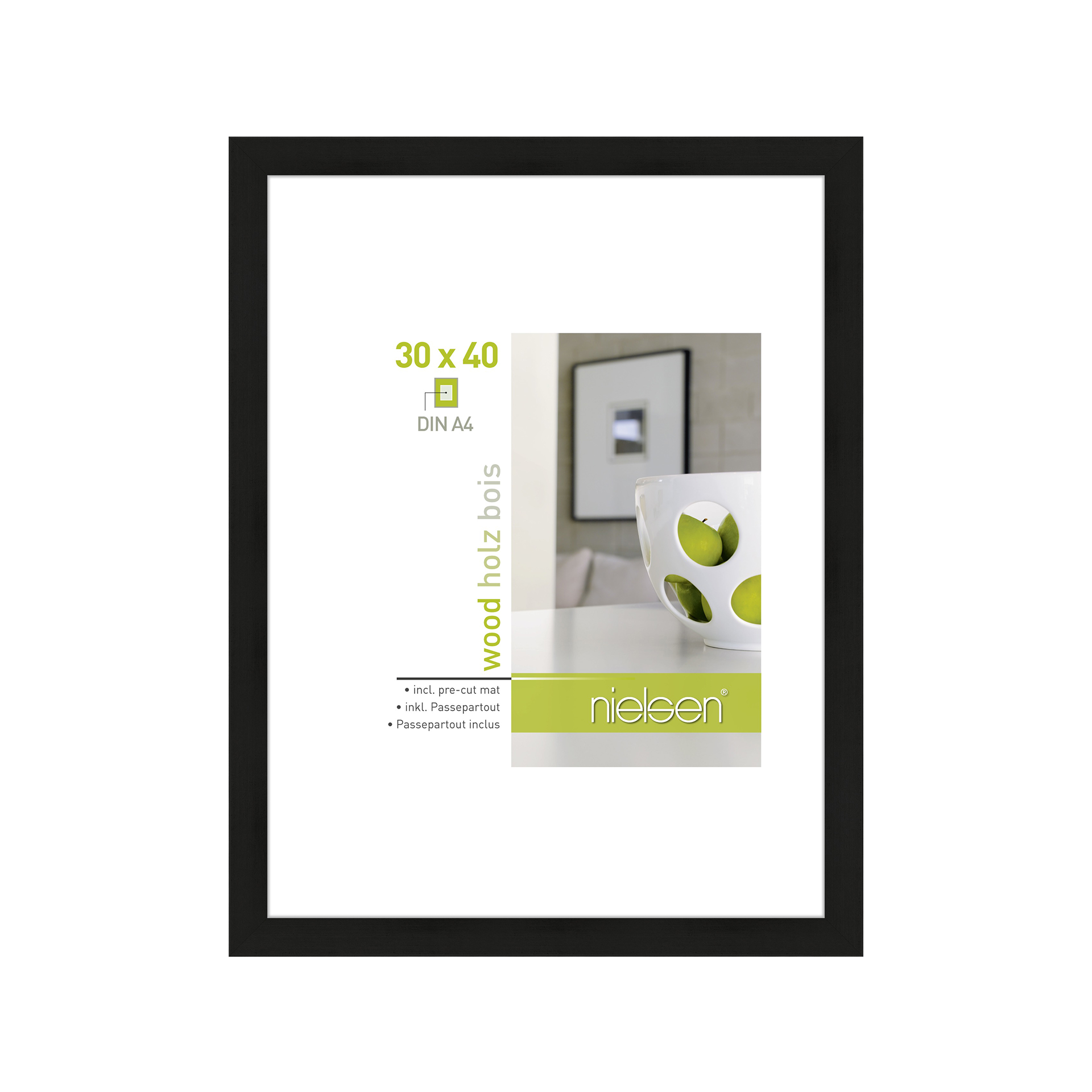 Bilderrahmen Apollon Schwarz Bilderrahmen Apollon Schwarz