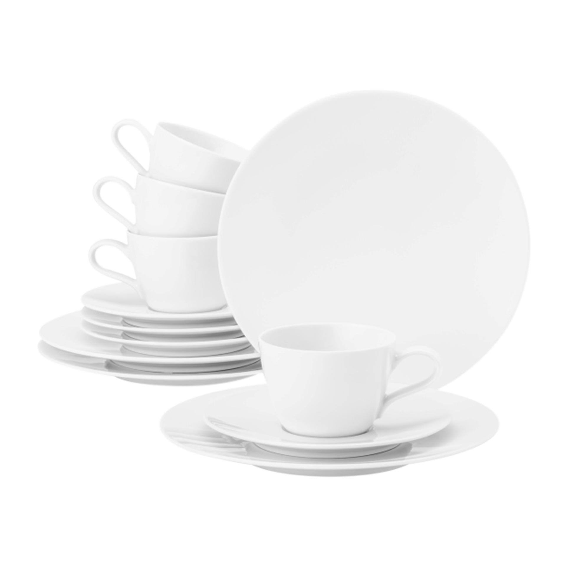 Kaffee-Set Life 12-teilig weiss Kaffee-Set Life 12-teilig weiss