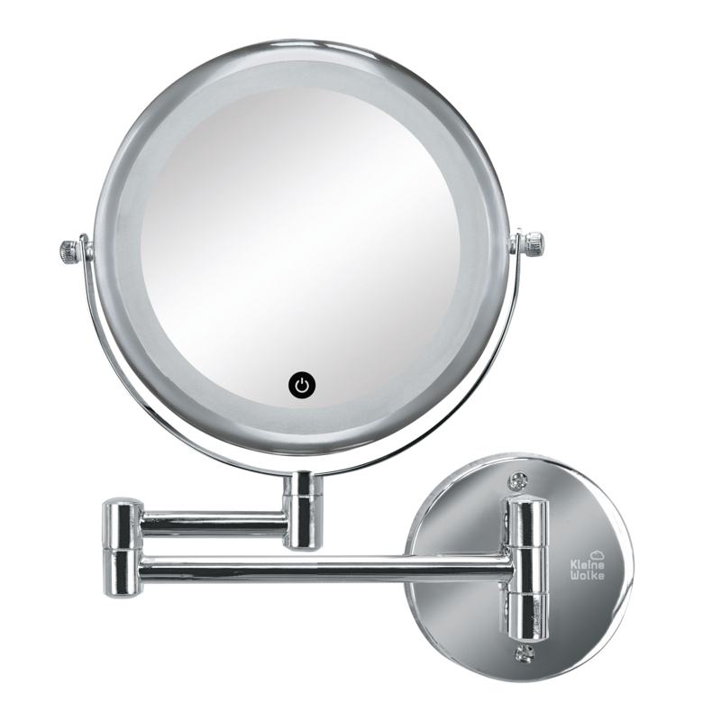 kleine Wolke Kosmetikspiegel Lumi Mirror Silber