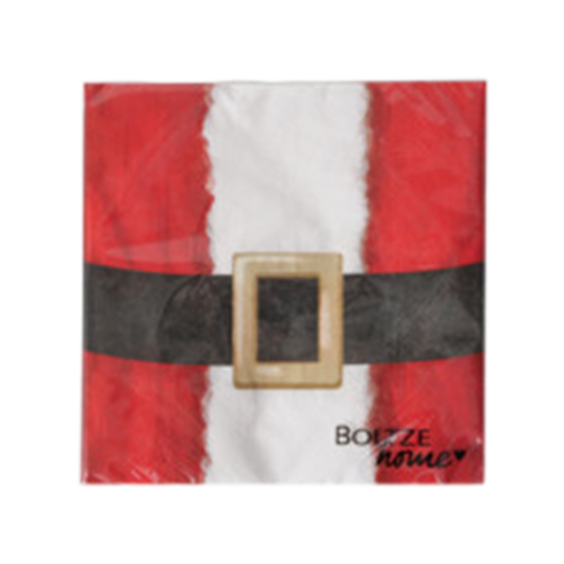 Servietten Santa Rot-Weiß Servietten Santa Rot-Weiß