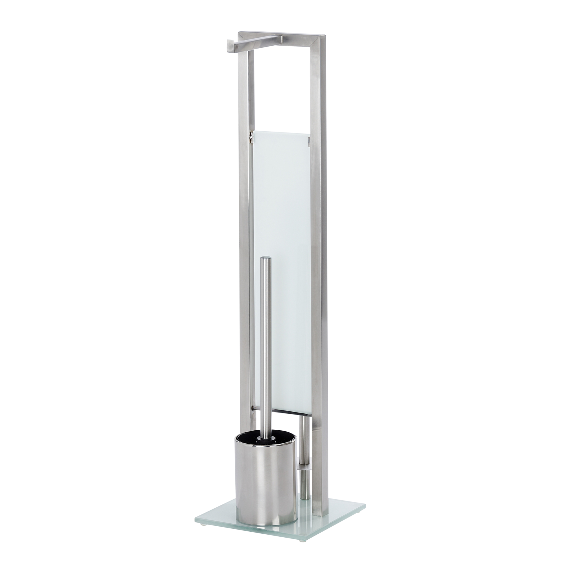 Wenko WC-Bürstenhalter Rivalta Silber