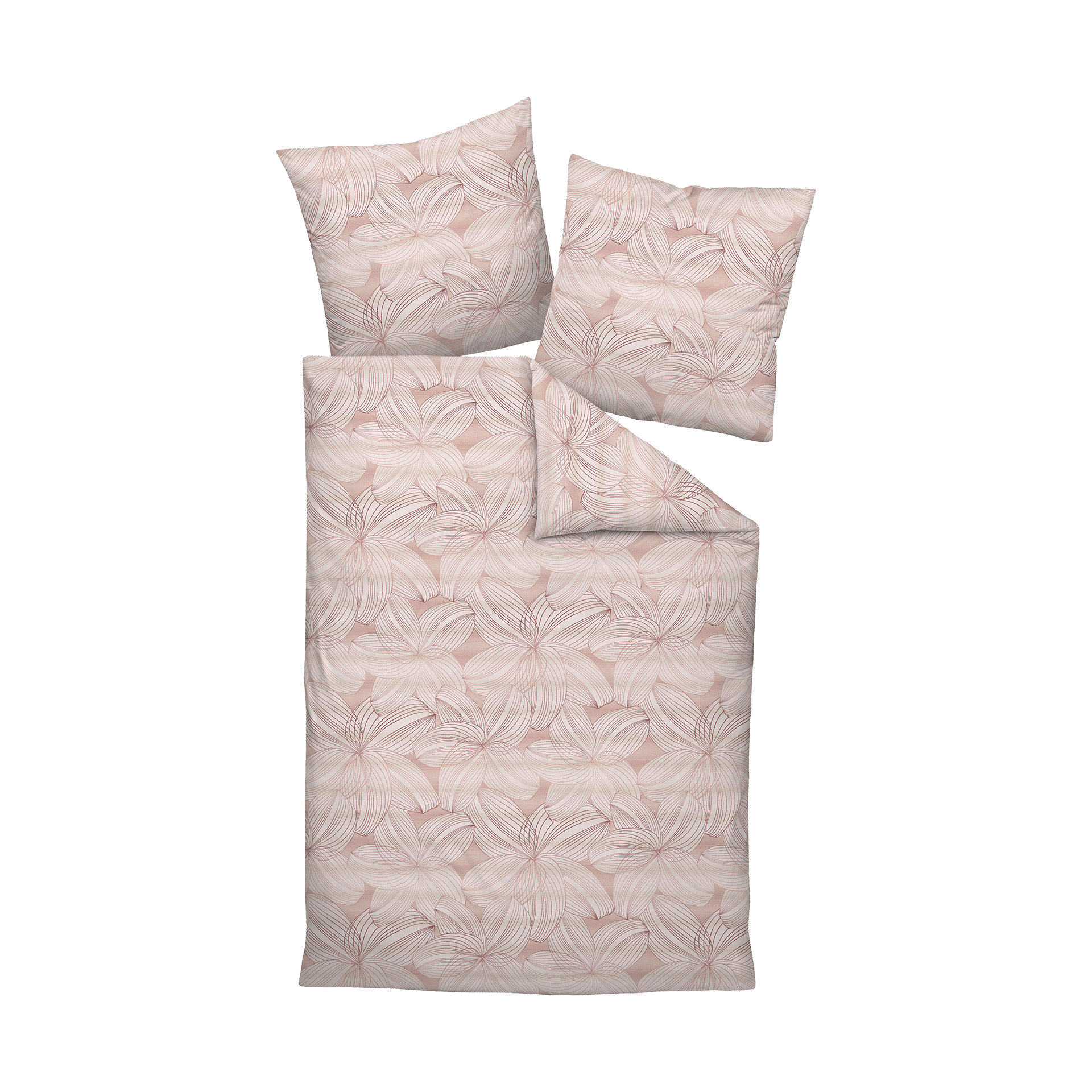 Jersey Bettwäsche Carmen S Sand-Taupe Bezug 135x200 Kissen 80x80cm Jersey Bettwäsche Carmen S Sand-Taupe Bezug 135x200 Kissen 80x80cm