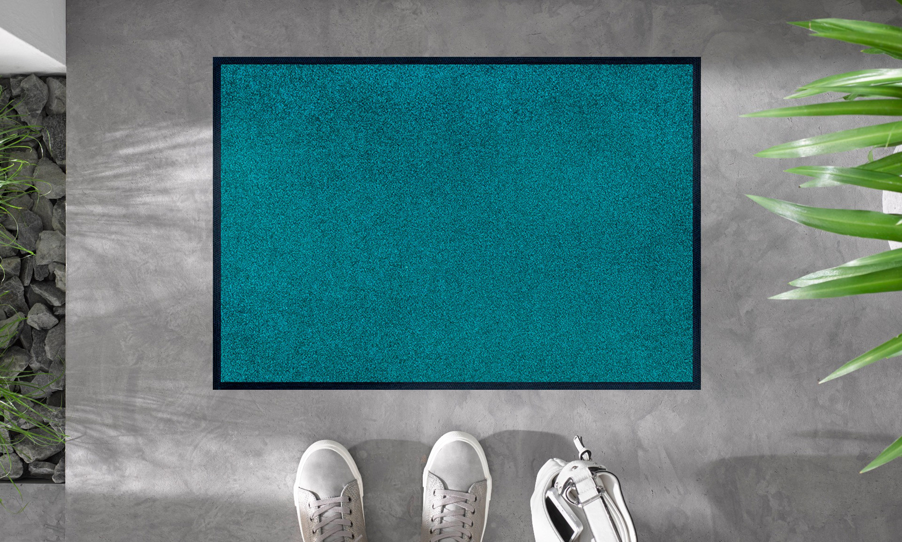 Fußmatte Trend Colour 40x60 Peacock Green Fußmatte Trend Colour 40x60 Peacock Green