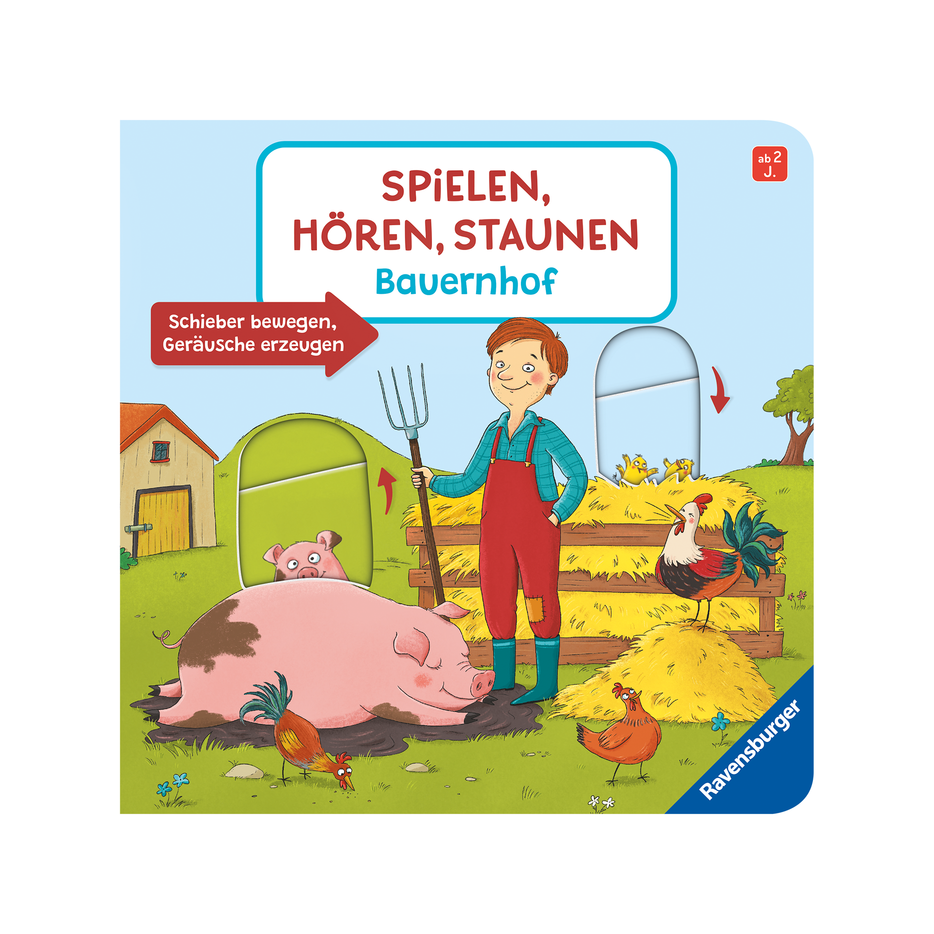 Buch Spielen, Hören, Staunen:Bauernhof Mehrfarbig Buch Spielen, Hören, Staunen:Bauernhof Mehrfarbig