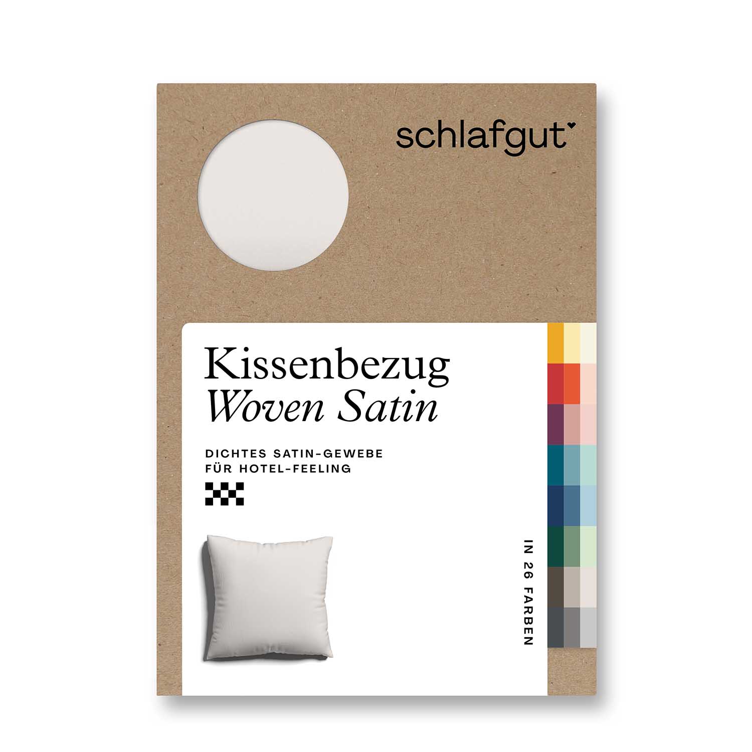 Kissenbezug Woven Sand Light 80x80cm Kissenbezug Woven Sand Light 80x80cm