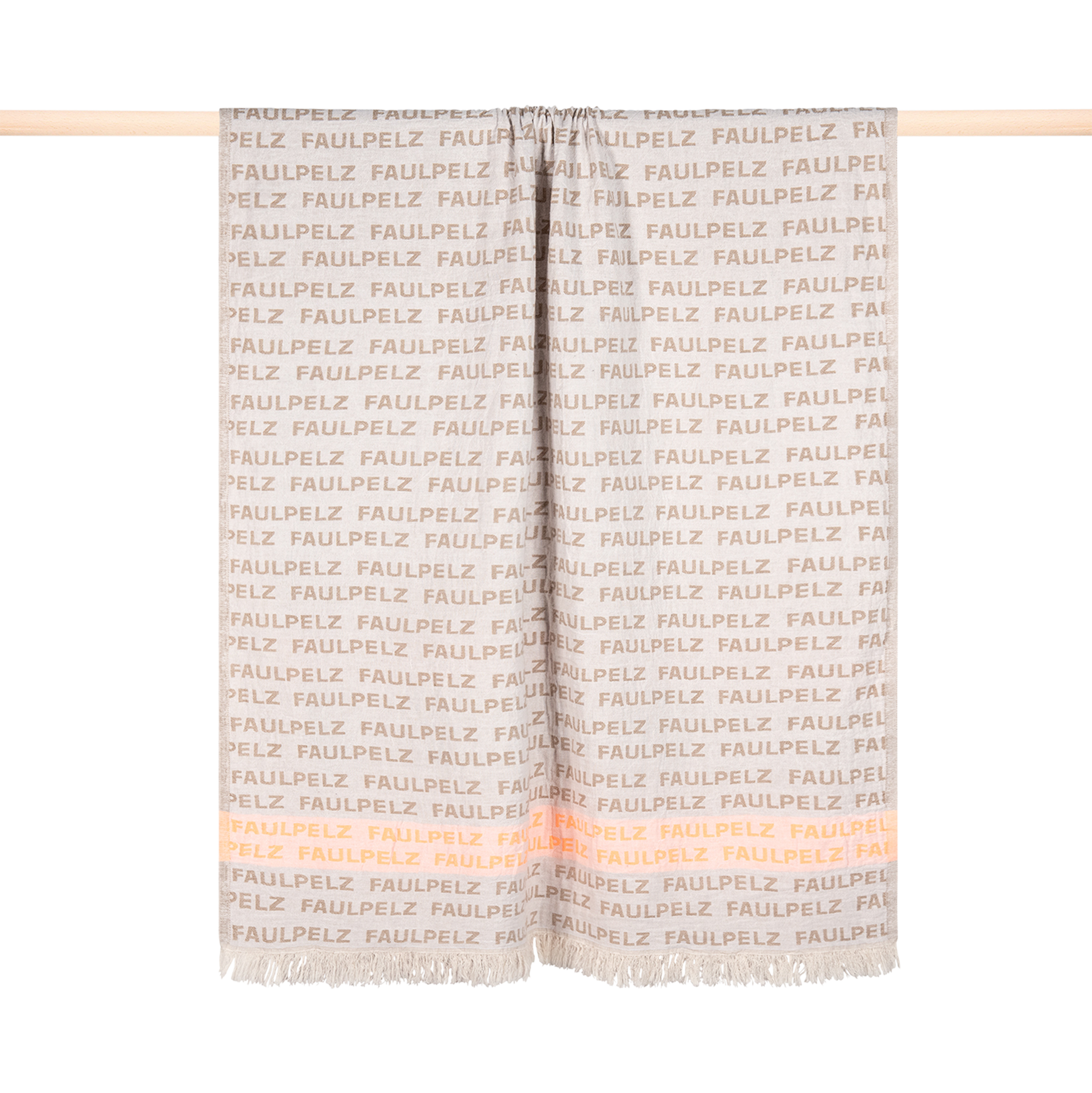 PAD Strandtuch Letters Orange 95x180cm PAD Strandtuch Letters Orange 95x180cm