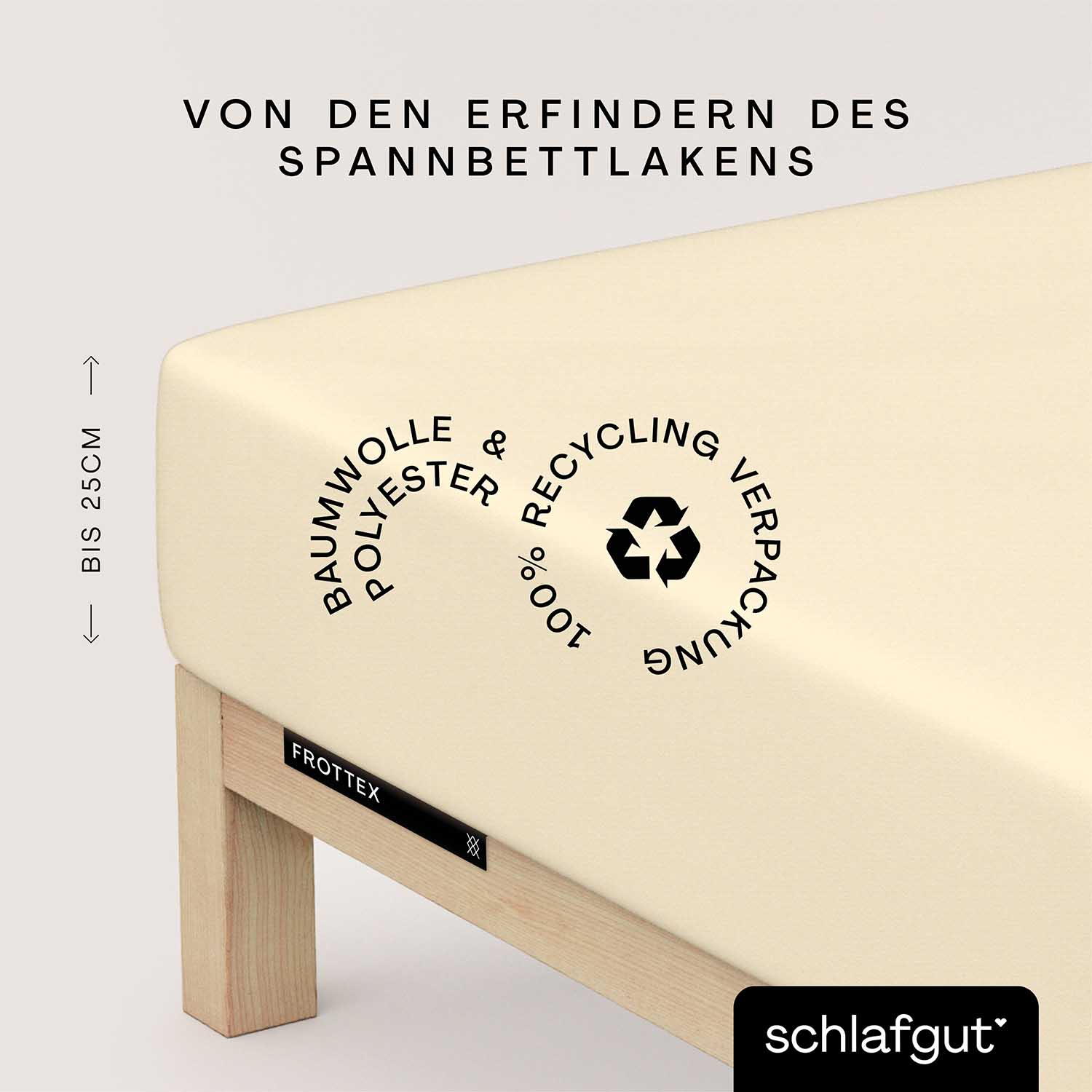 Spannbetttuch 140x200cm Yellow Light Spannbetttuch 140x200cm Yellow Light