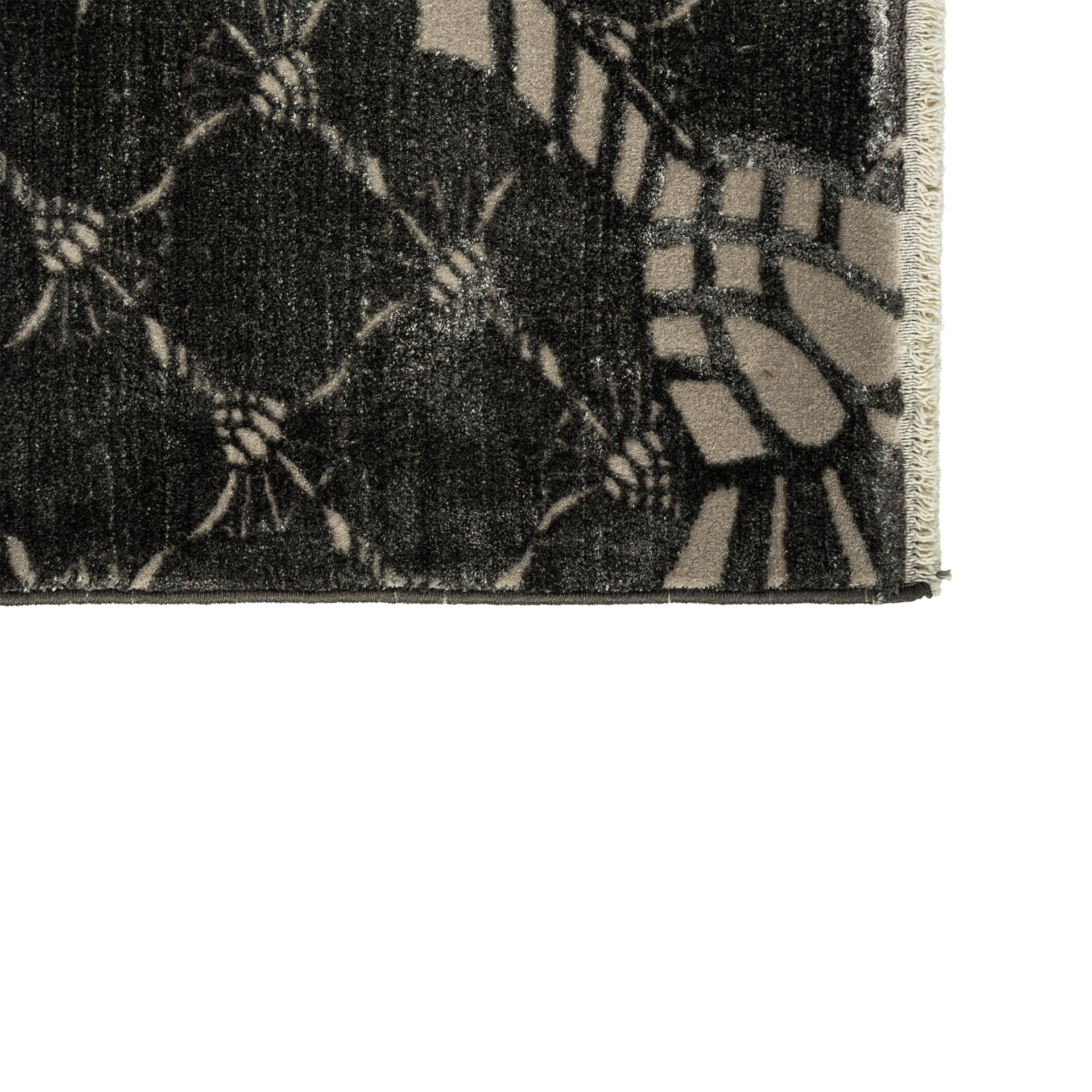 JOOP! Teppich Cornflower double 170x240cm Graphit JOOP! Teppich Cornflower double 170x240cm Graphit