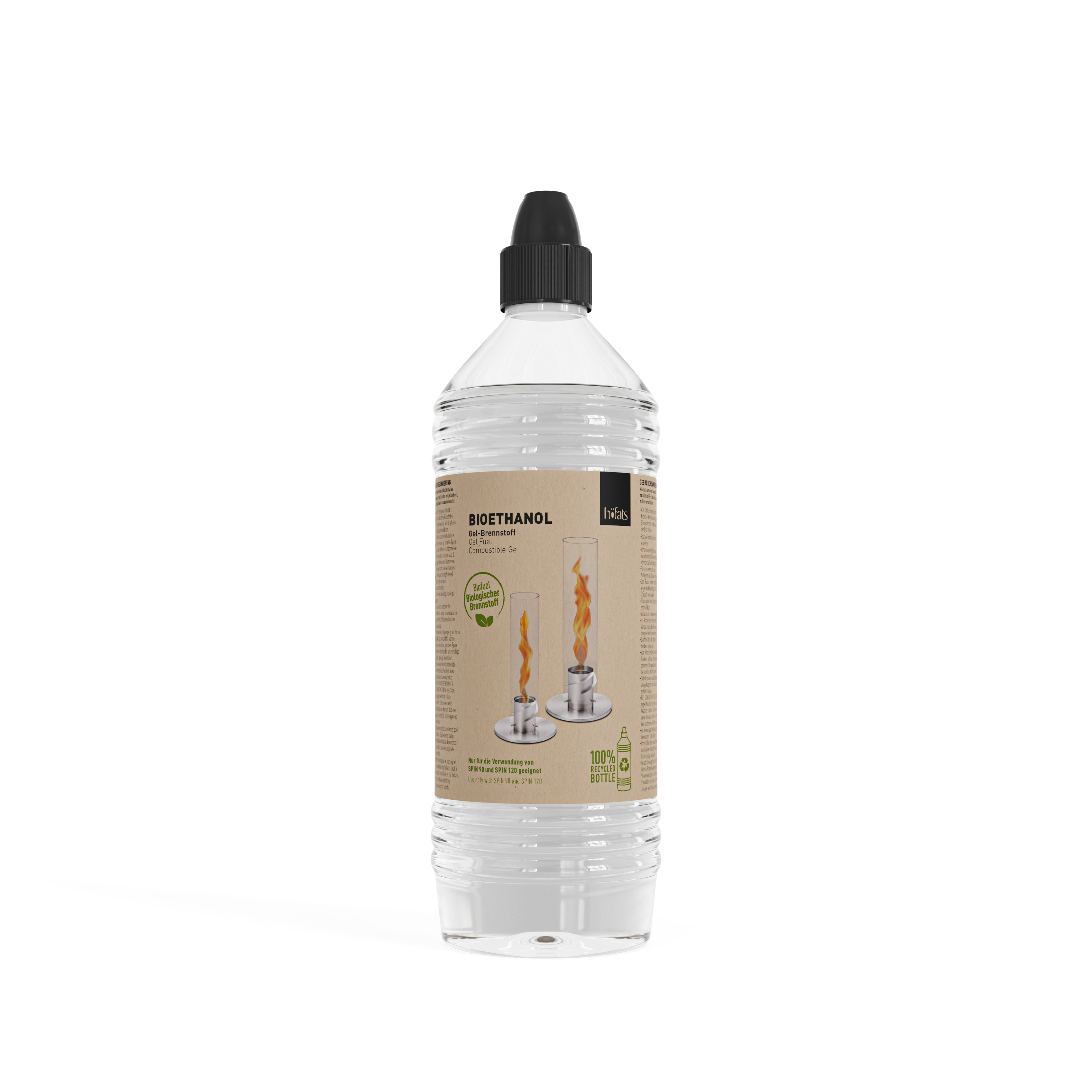 Höfats Bioethanol Gel-Brennstoff Farblos Höfats Bioethanol Gel-Brennstoff Farblos