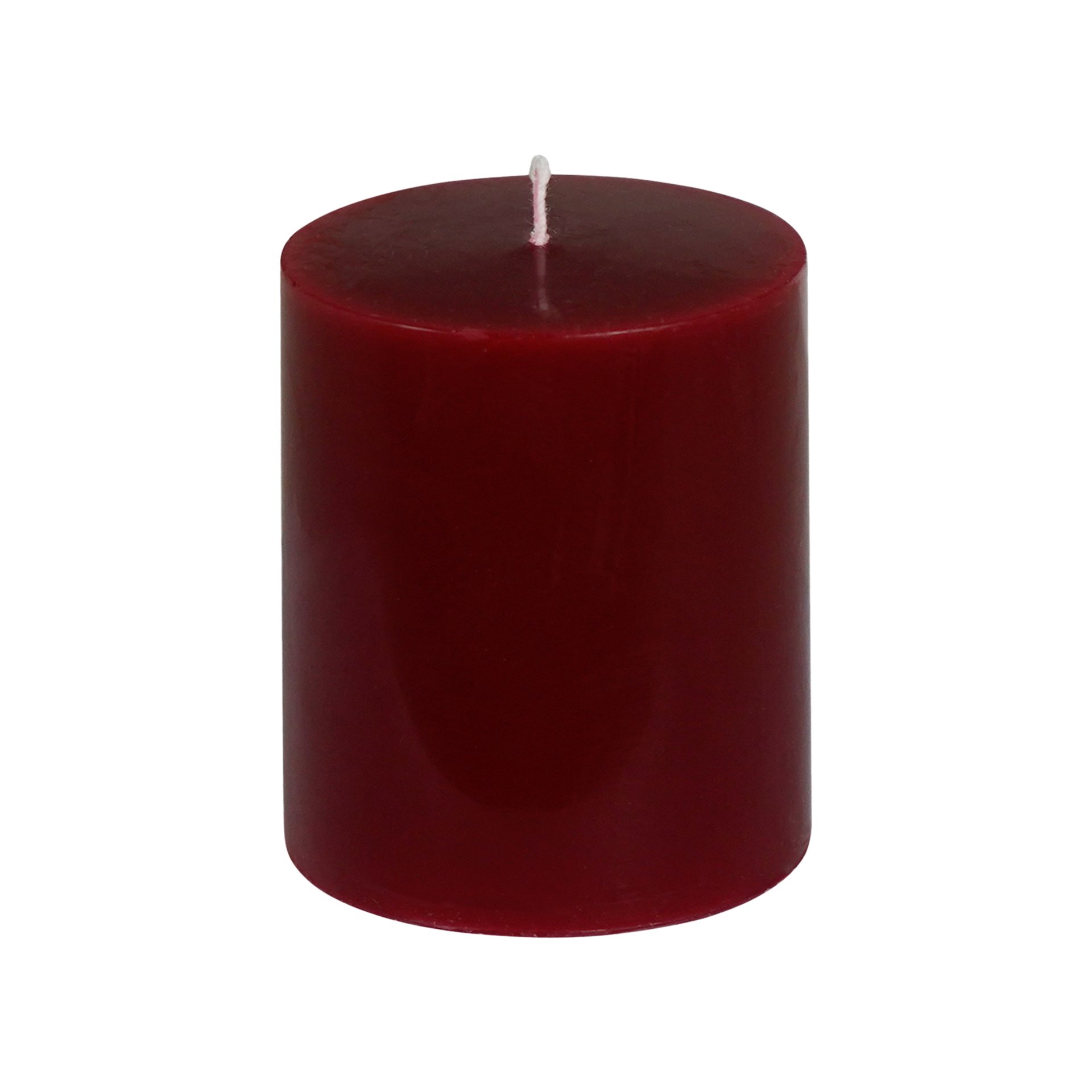 Kerze Blossom Weinrot