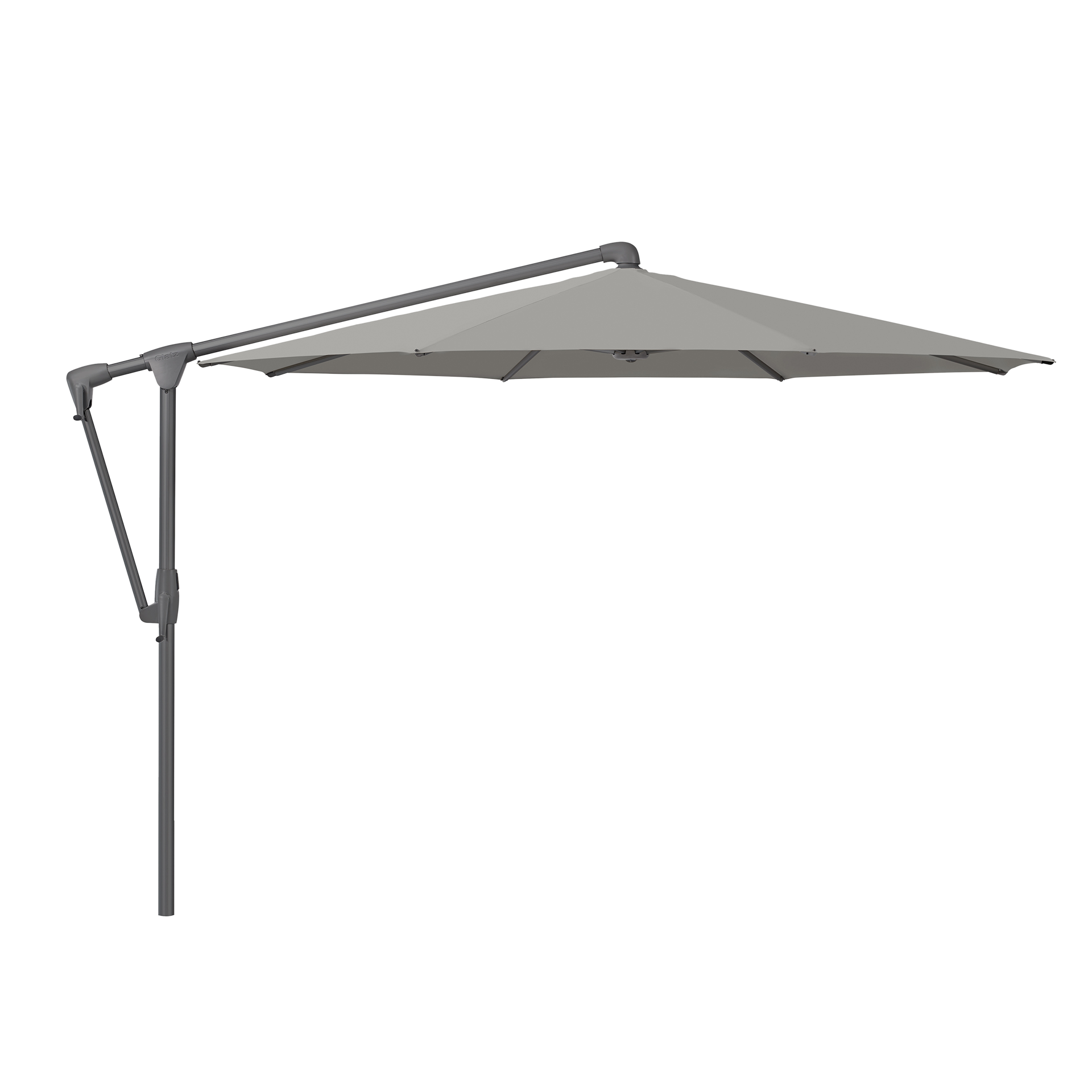 Glatz Ampelschirm SUNWING® Casa Grau rund Glatz Ampelschirm SUNWING® Casa Grau rund