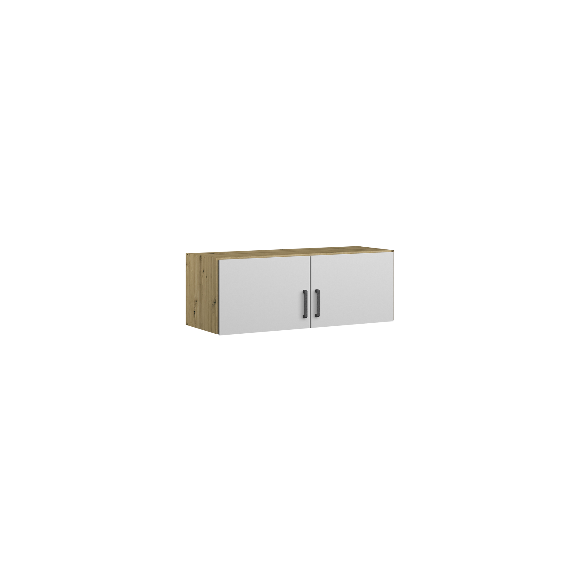 Aufsatzschrank Multiform 2-türig Weiß 54*91*39 Aufsatzschrank Multiform 2-türig Weiß 54*91*39