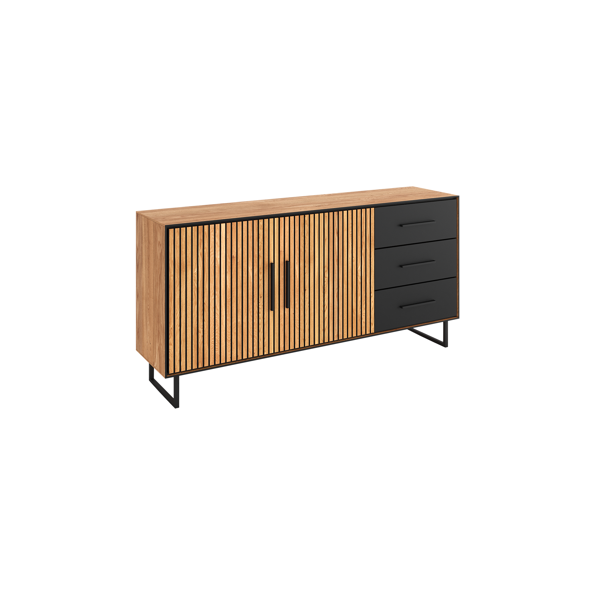 Novofurn Sideboard Ela Eichefarben