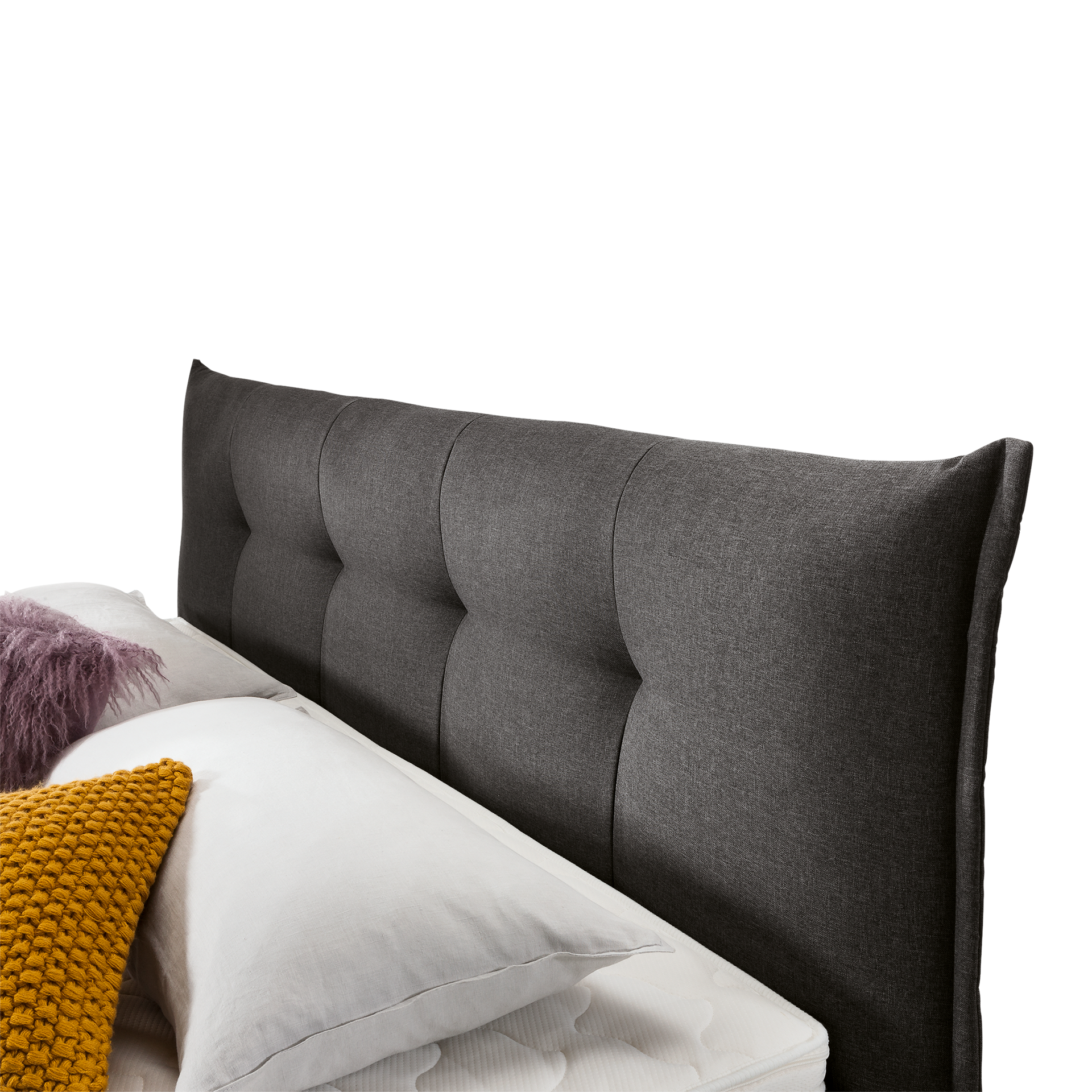 set one by Musterring Boxspringbett Florida Anthrazit 180x200 cm Matratze H3 - fest, ab ca. 80 kg set one by Musterring Boxspringbett Florida Anthrazit 180x200 cm Matratze H3 - fest, ab ca. 80 kg