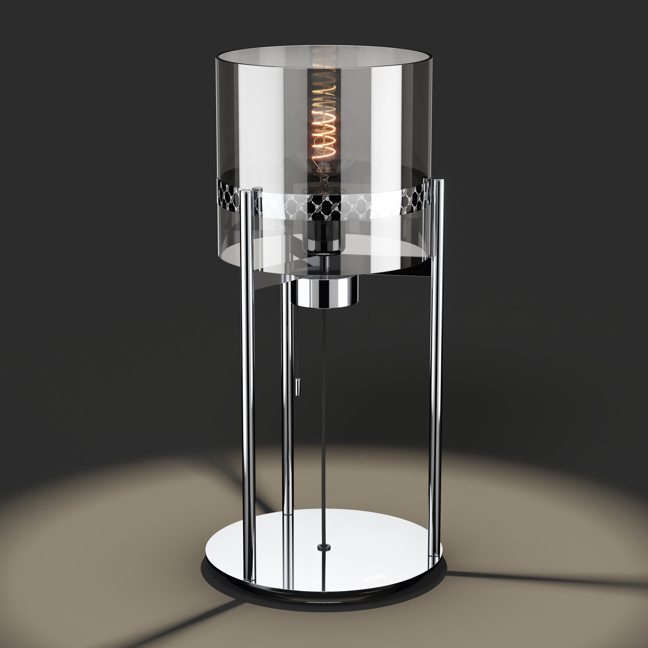 Tischleuchte ROUND LIGHTS CHROM Tischleuchte ROUND LIGHTS CHROM